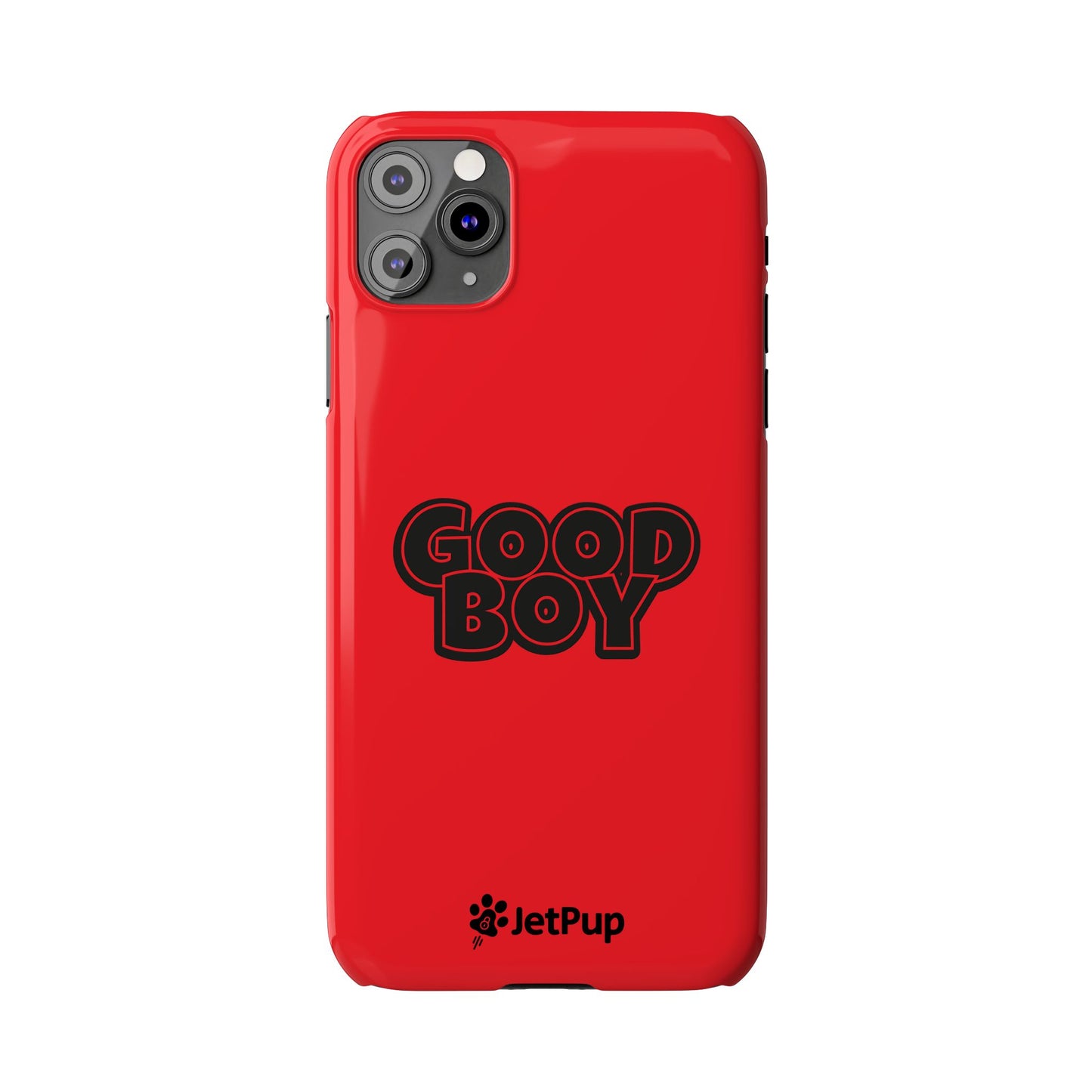 Good Boy Slim iPhone Cases - Red