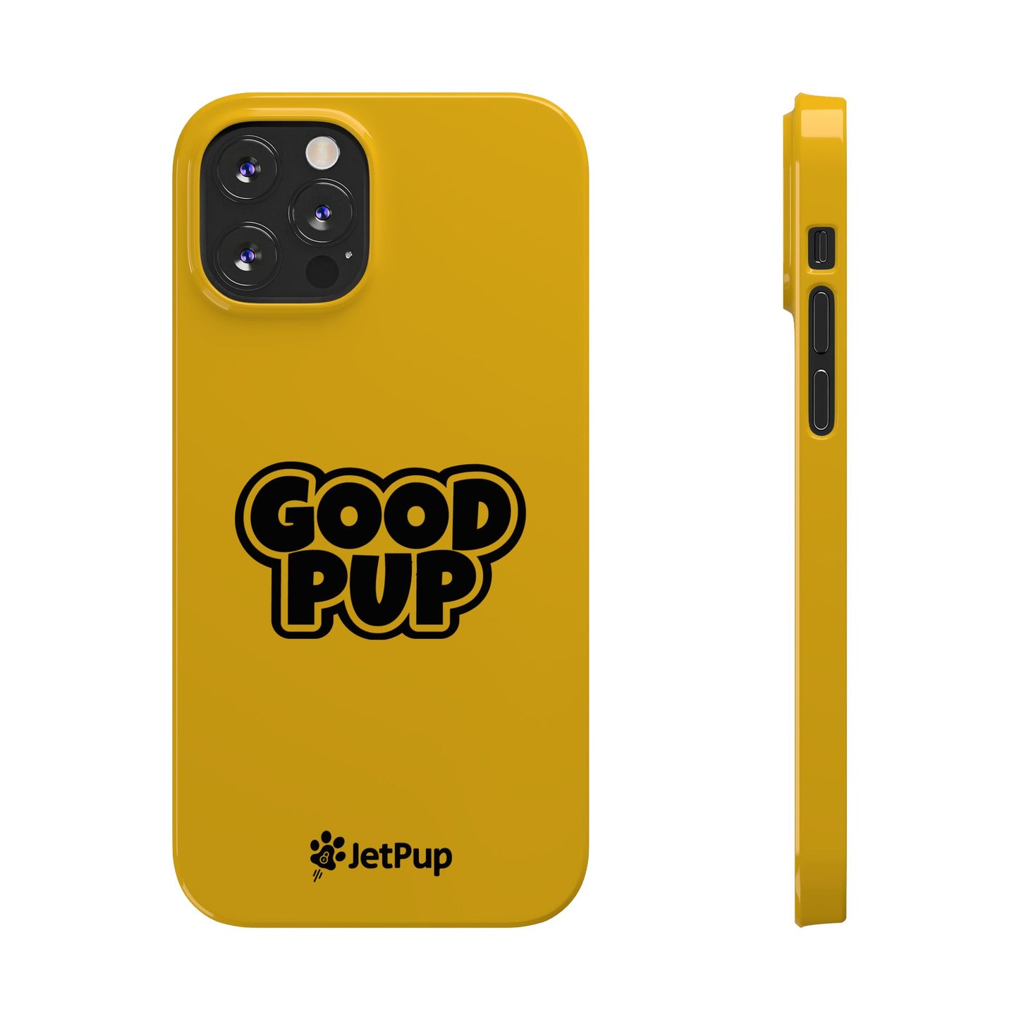 Good Pup Slim iPhone Cases - Yellow