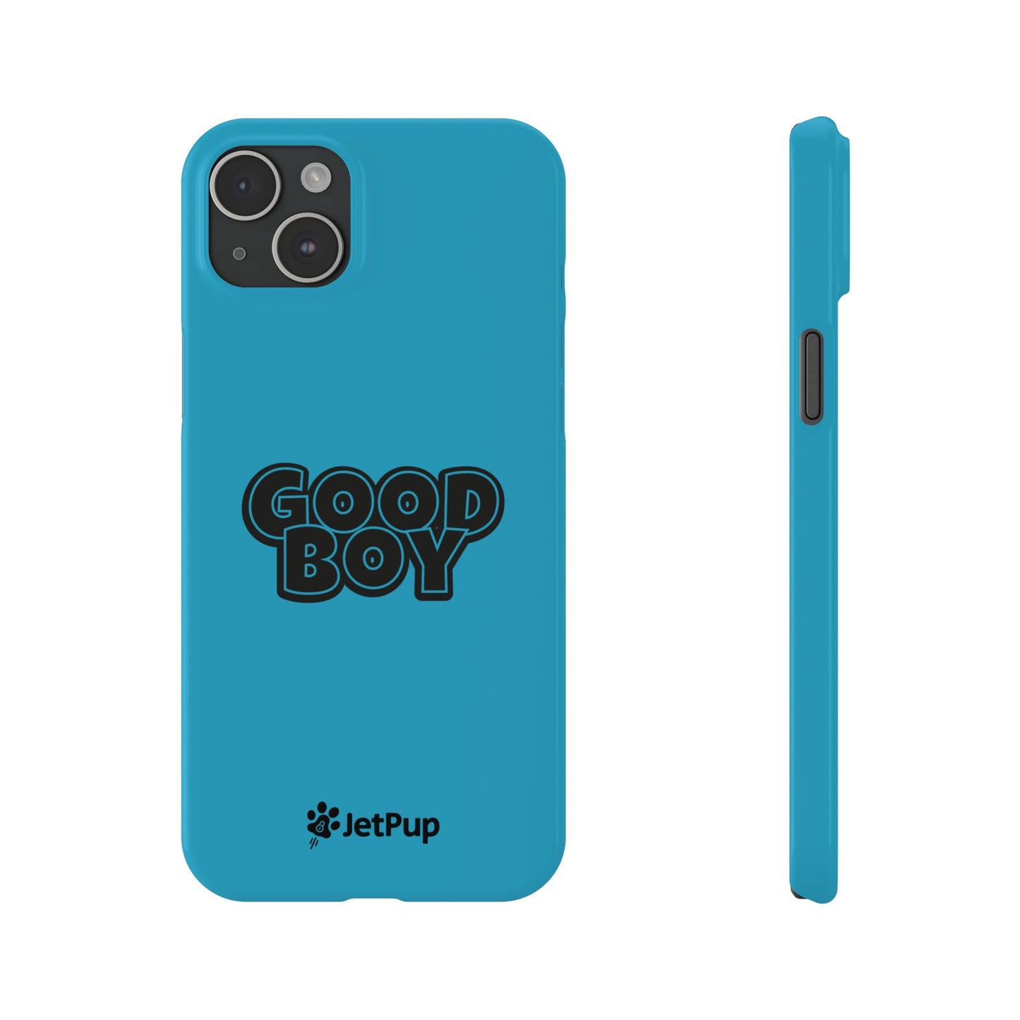 Good Boy Slim iPhone Cases - Turquoise