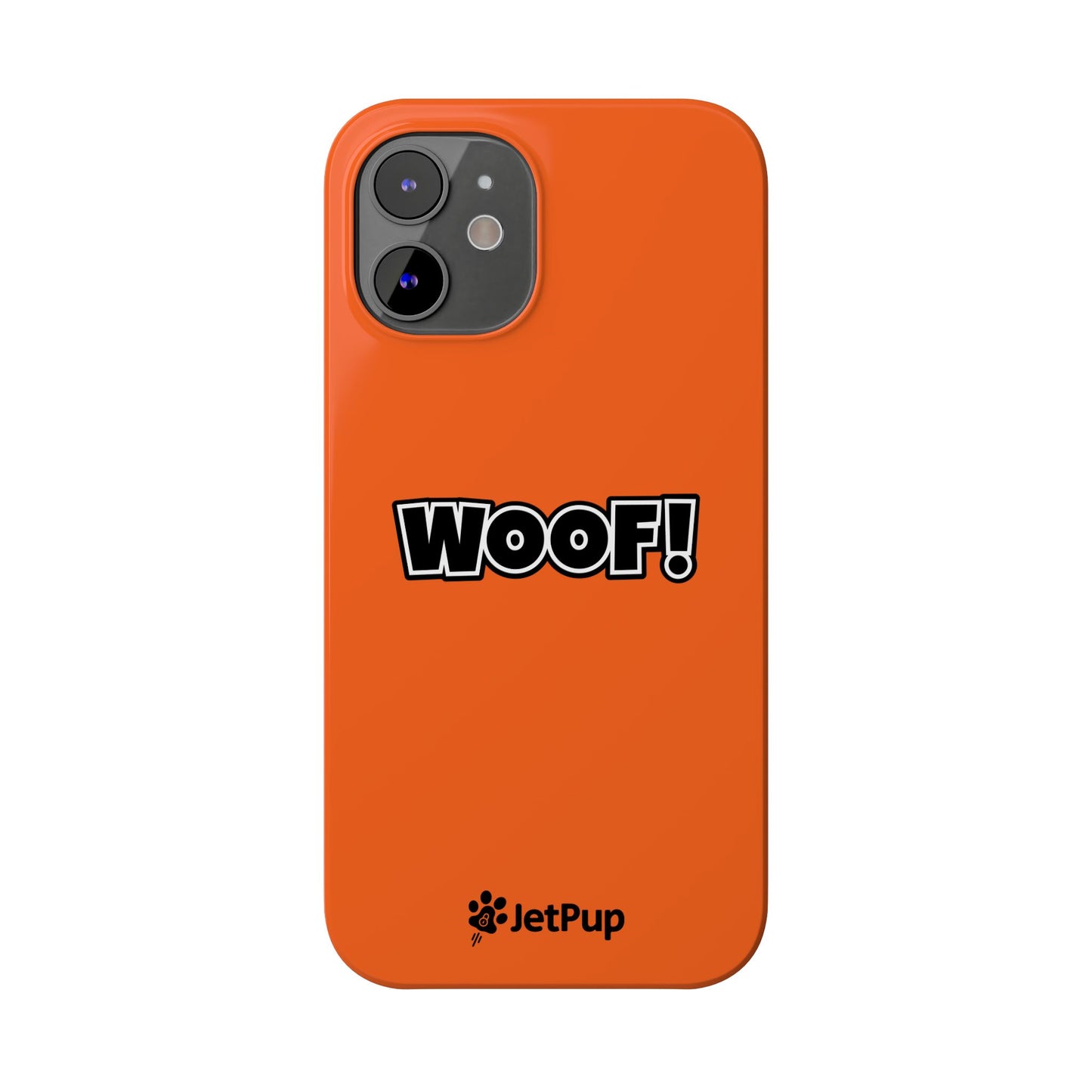 Woof Slim iPhone Cases - Orange