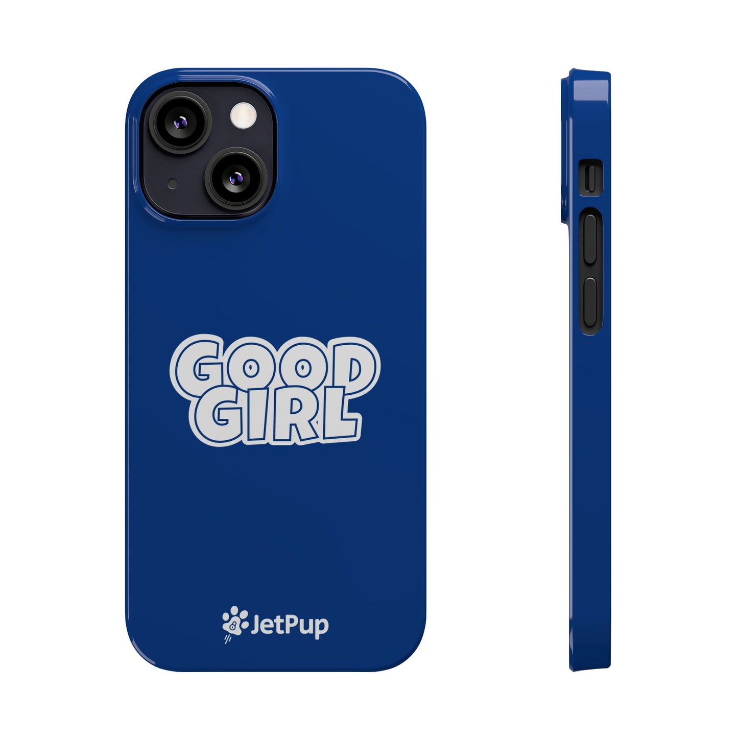 Good Girl Slim iPhone Cases - Blue