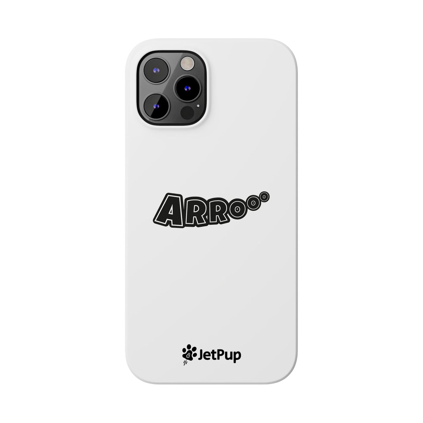Arrooo Slim iPhone Cases - White