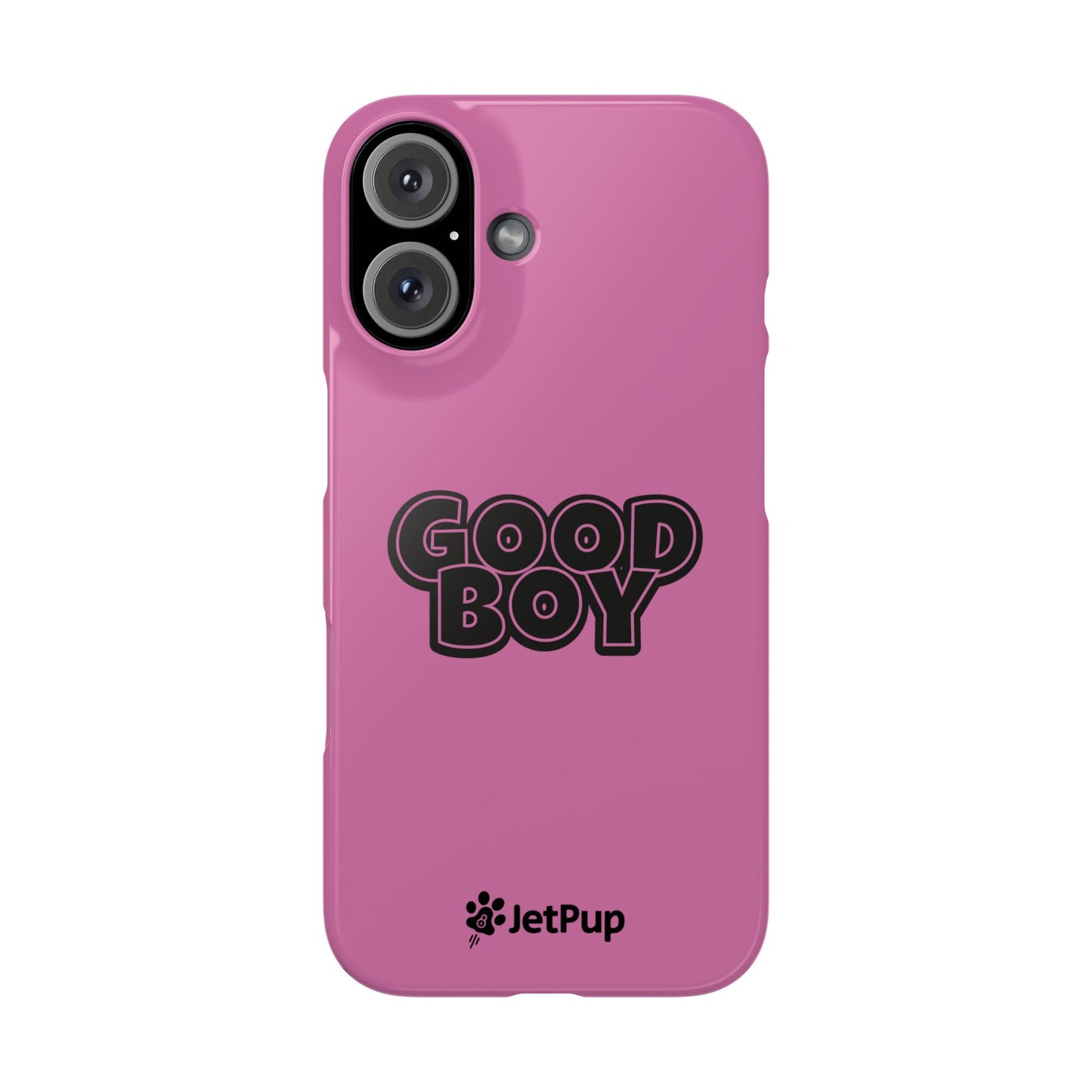 Good Boy Slim iPhone Cases - Pink