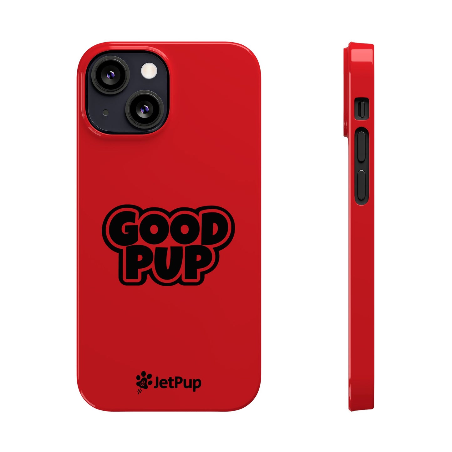 Good Pup Slim iPhone Cases - Red
