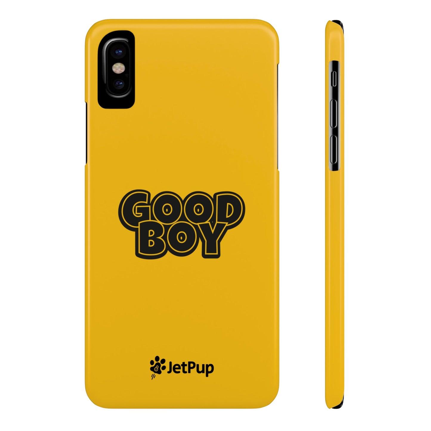 Good Boy Slim iPhone Cases - Yellow