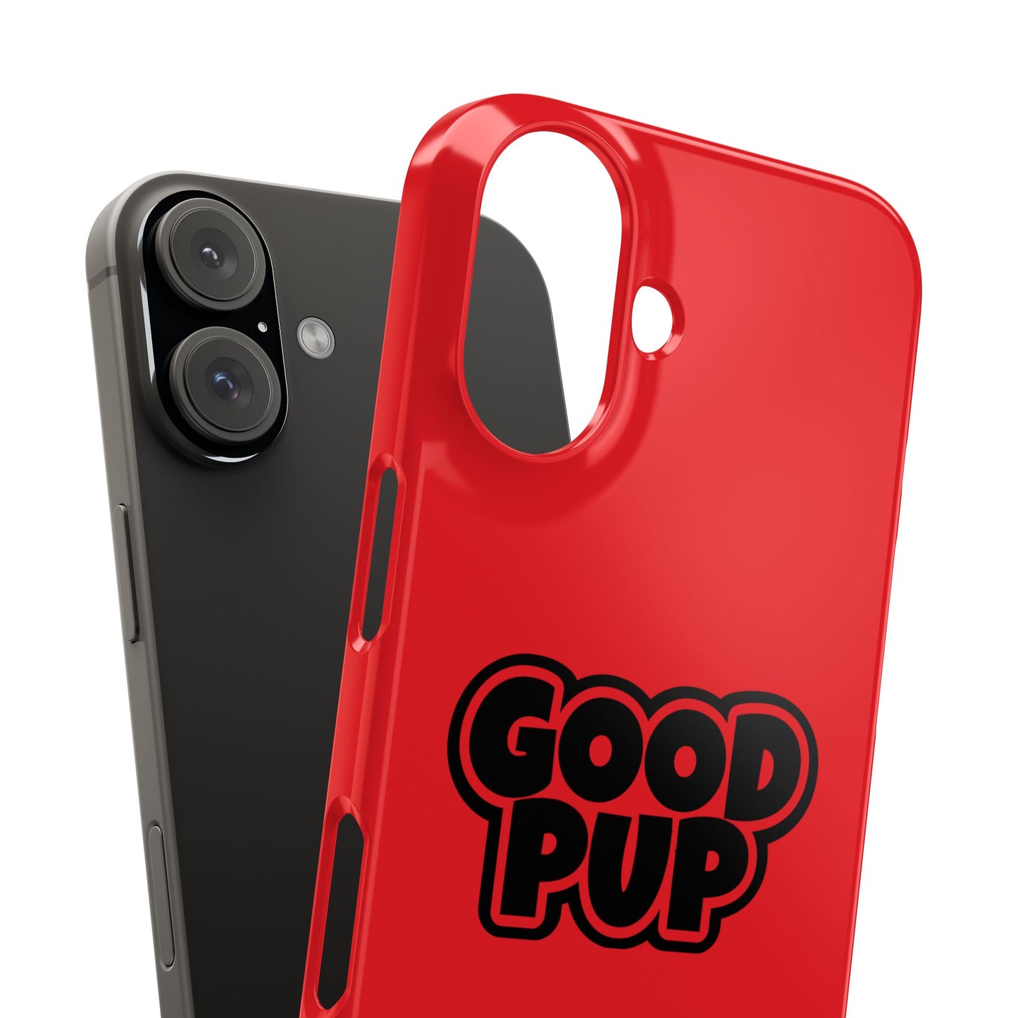 Good Pup Slim iPhone Cases - Red