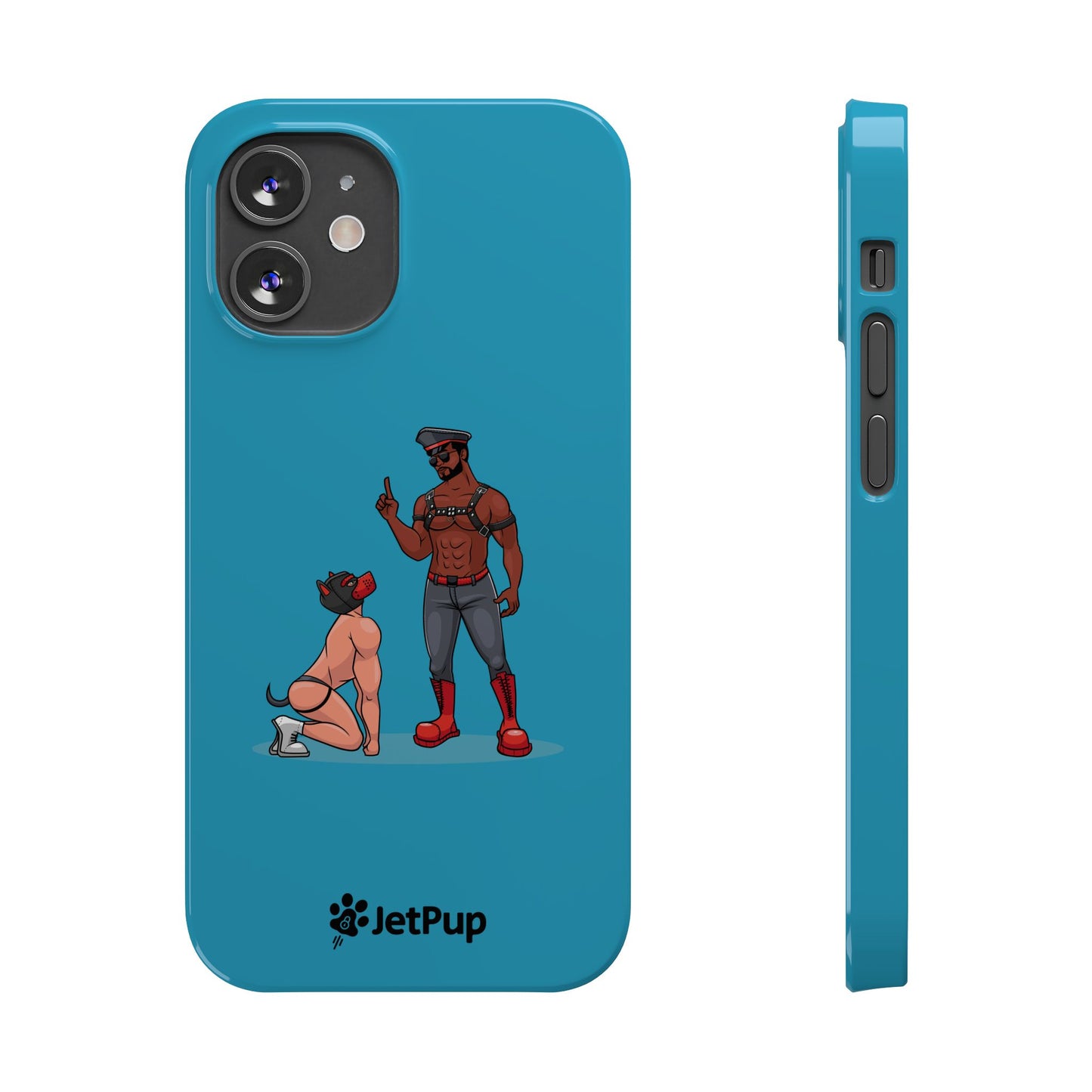 Sir & Pup Slim iPhone Cases - Turquoise