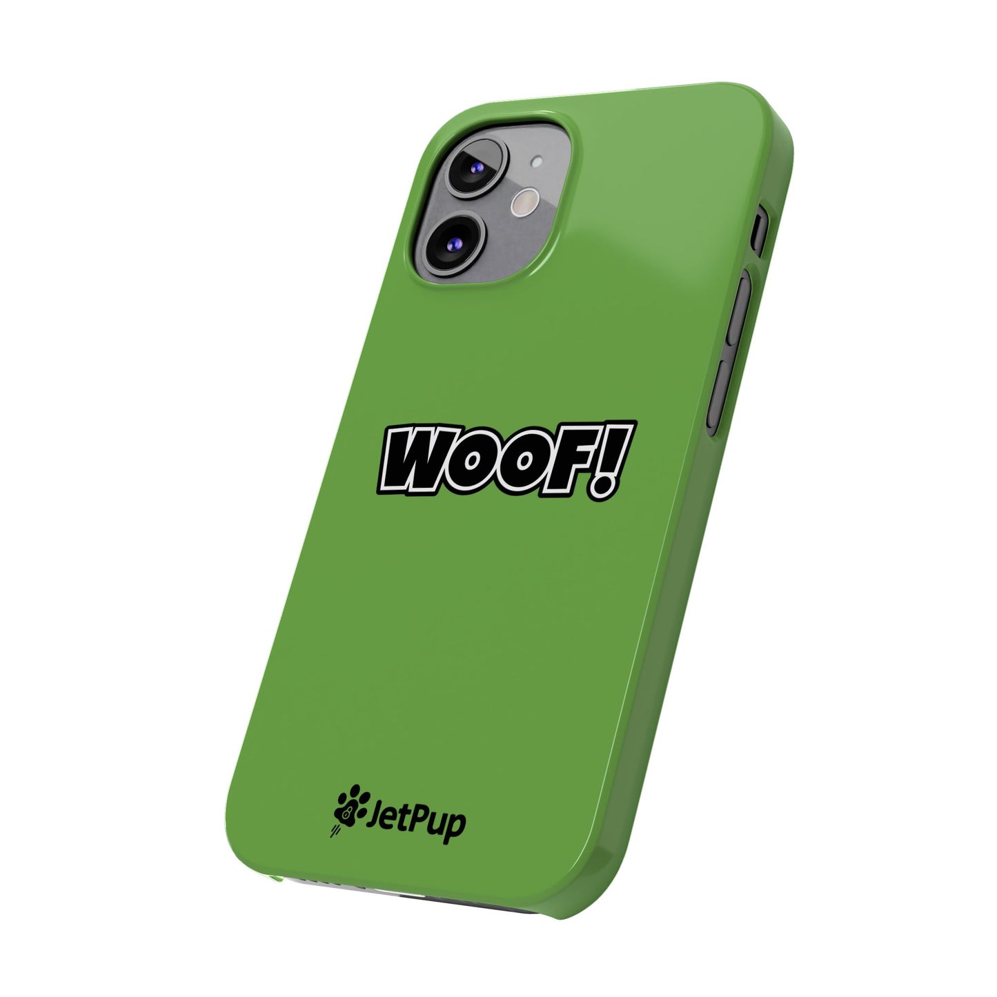 Woof Slim iPhone Cases - Green