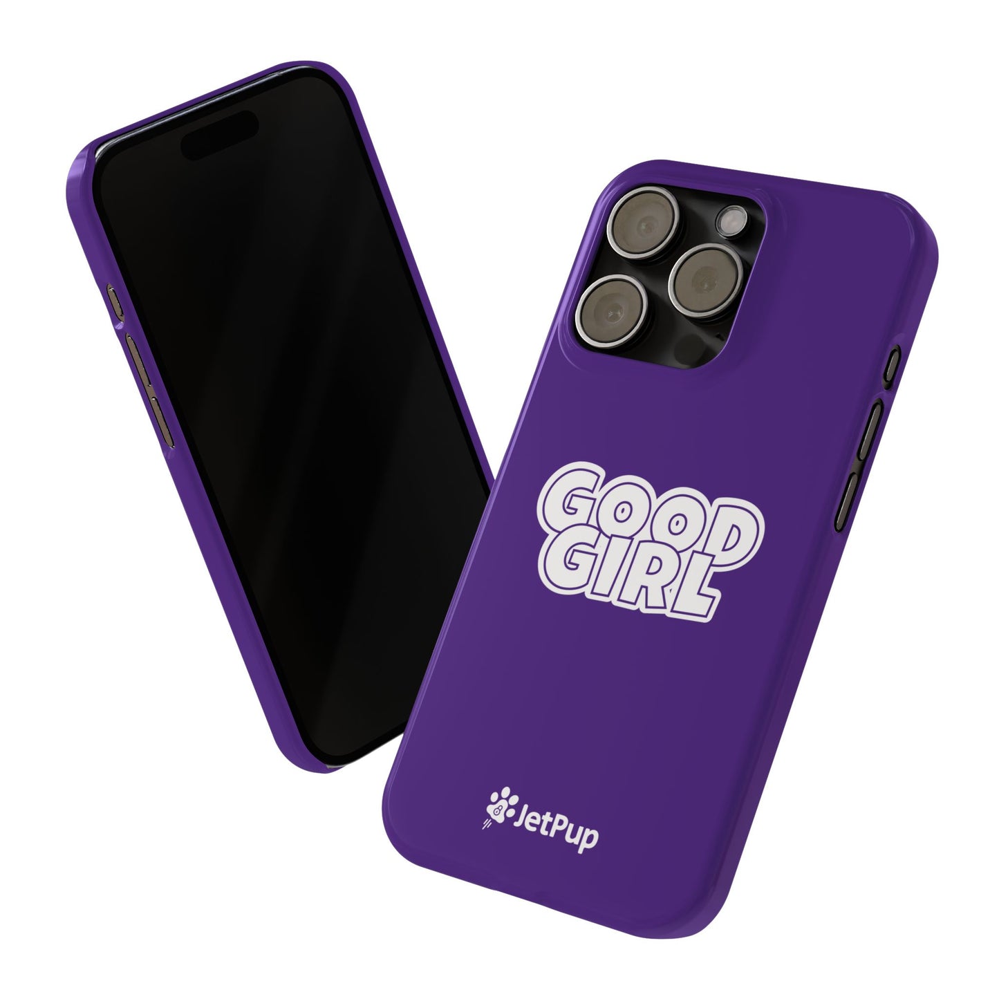 Good Girl Slim iPhone Cases - Purple