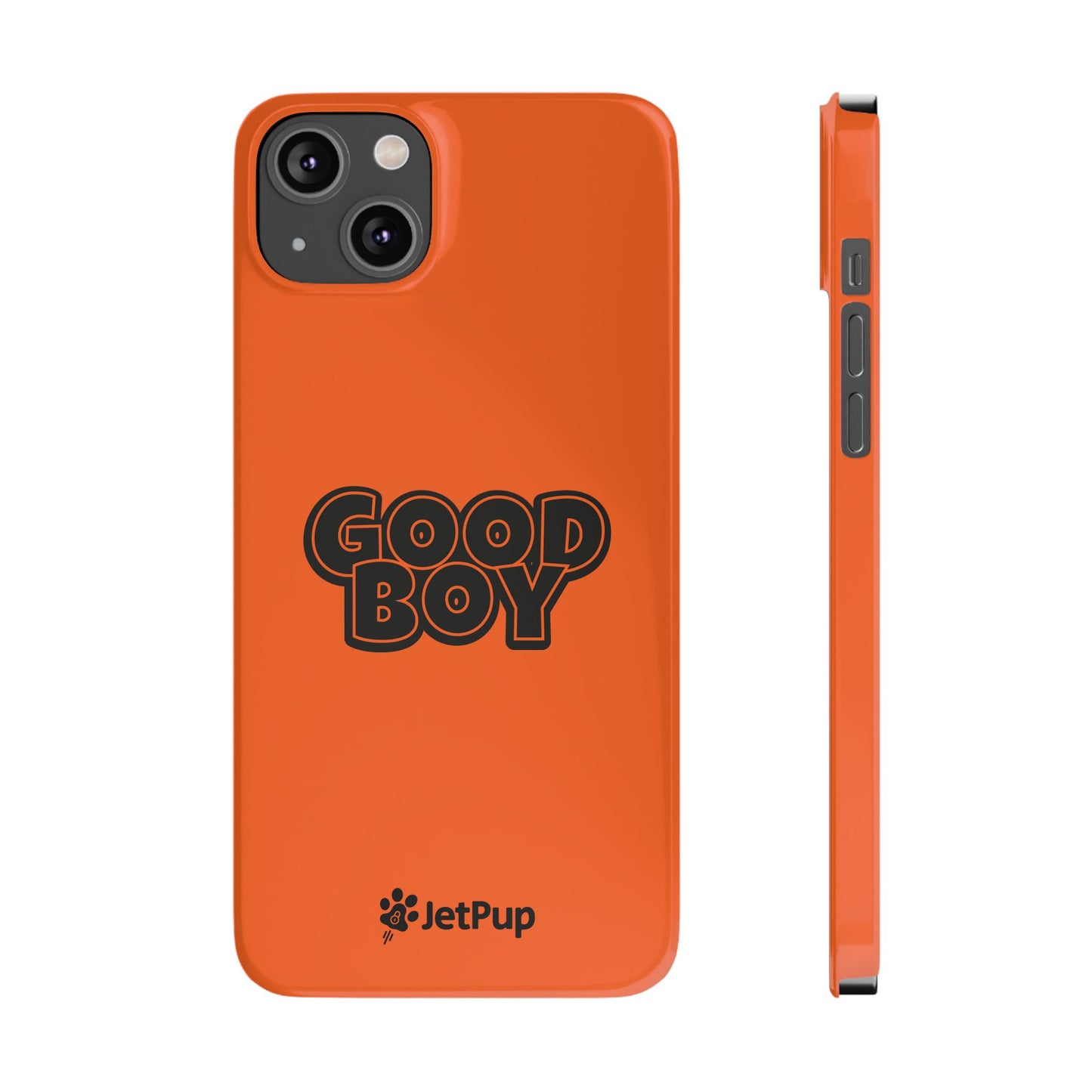 Good Boy Slim iPhone Cases - Orange