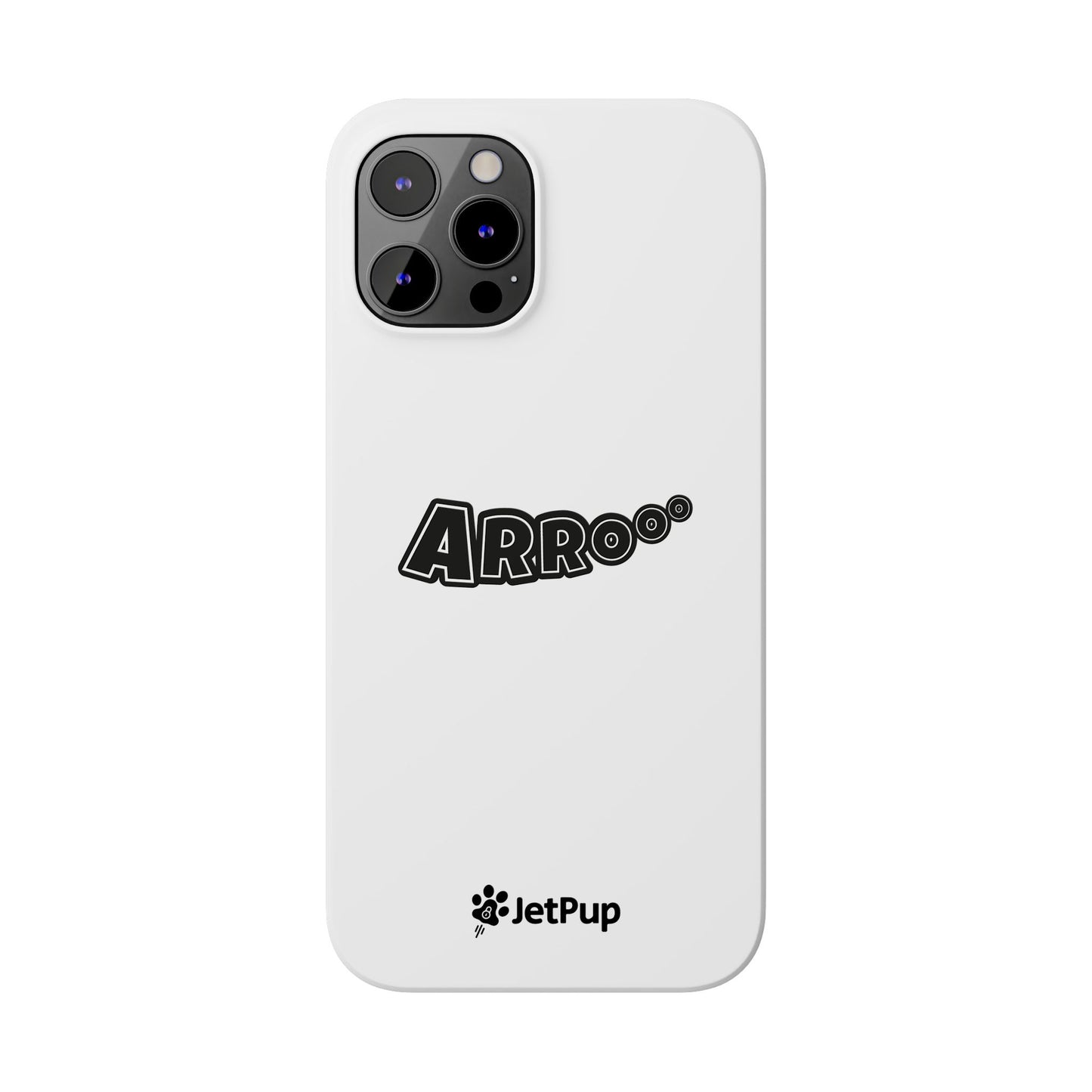 Arrooo Slim iPhone Cases - White