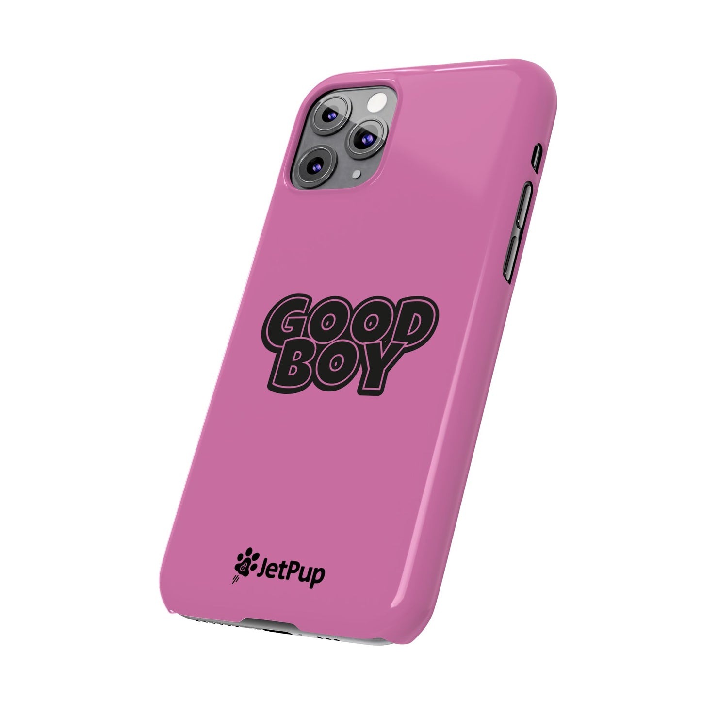 Good Boy Slim iPhone Cases - Pink