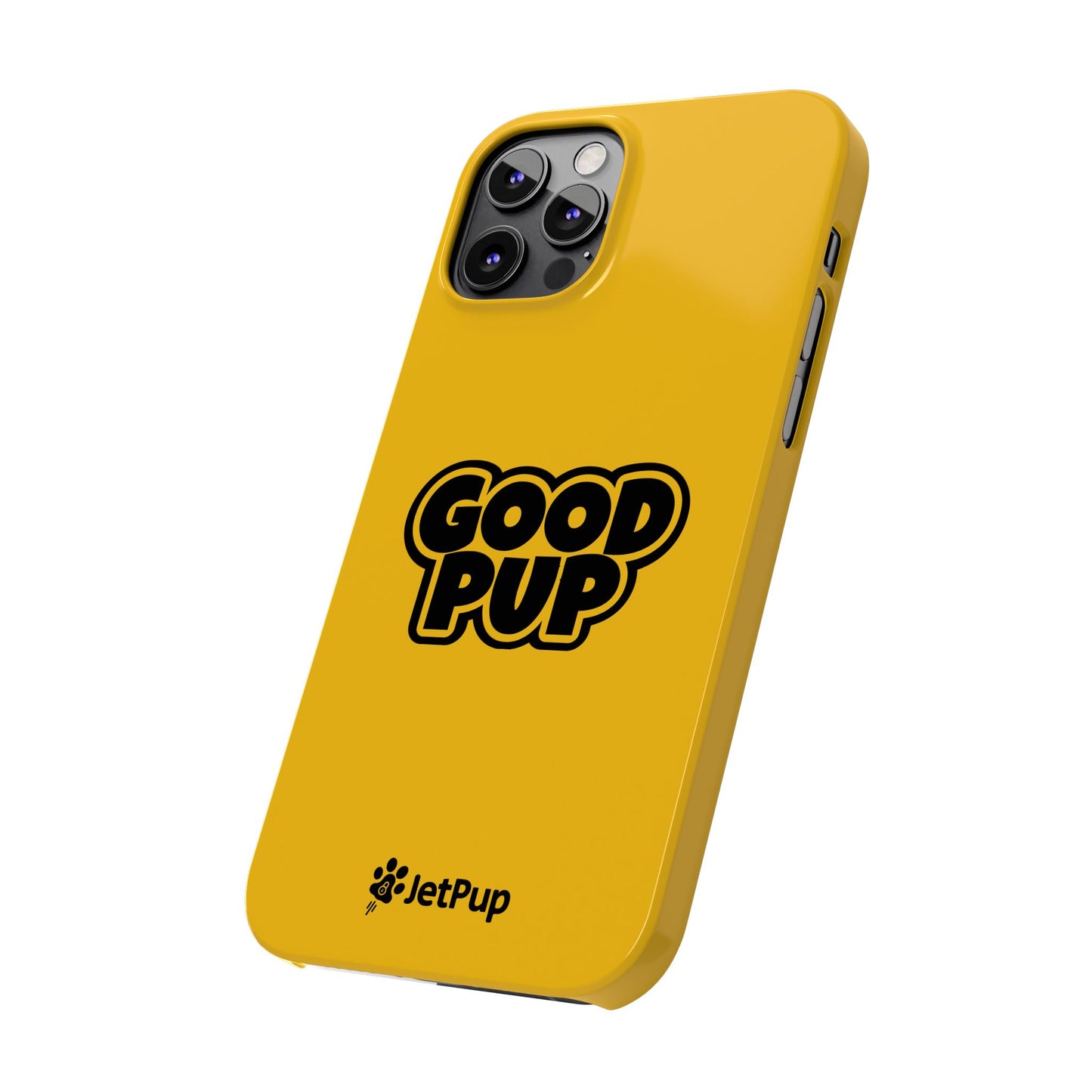 Good Pup Slim iPhone Cases - Yellow