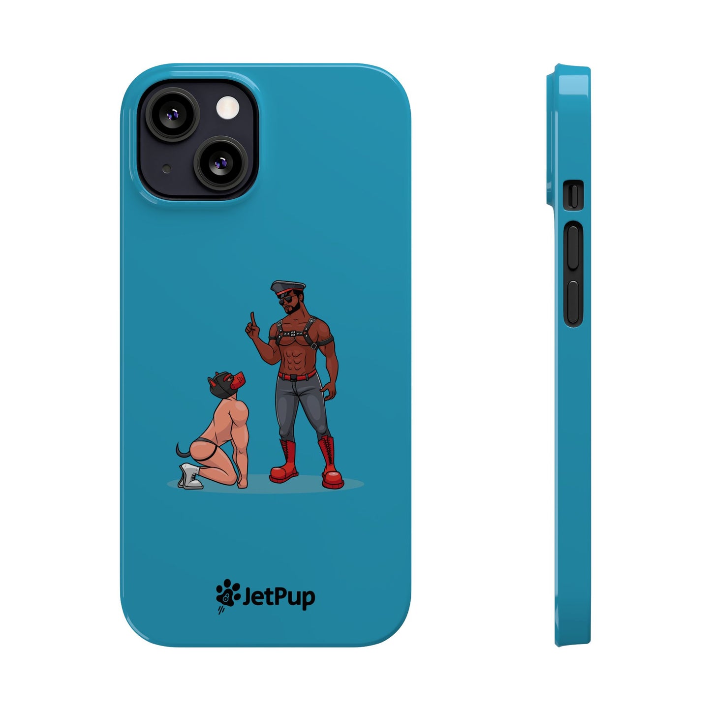 Sir & Pup Slim iPhone Cases - Turquoise