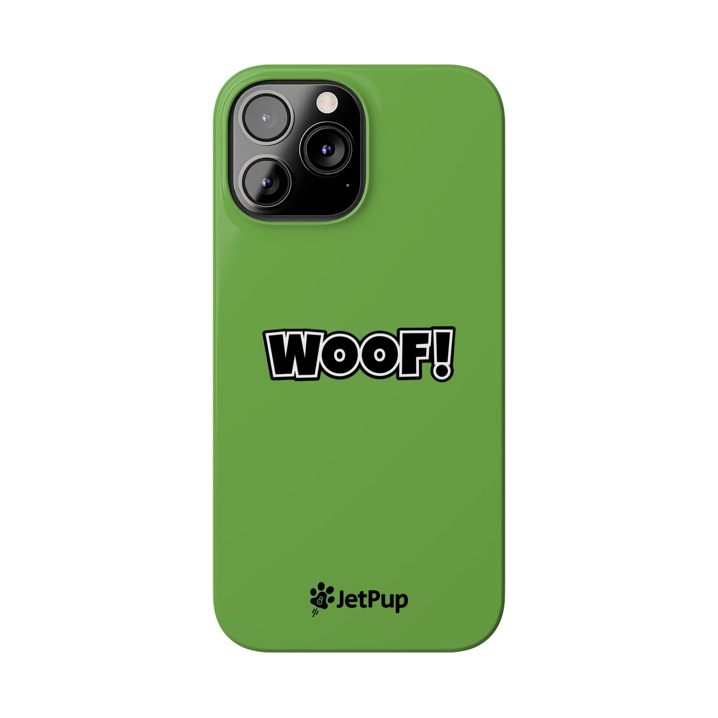Woof Slim iPhone Cases - Green