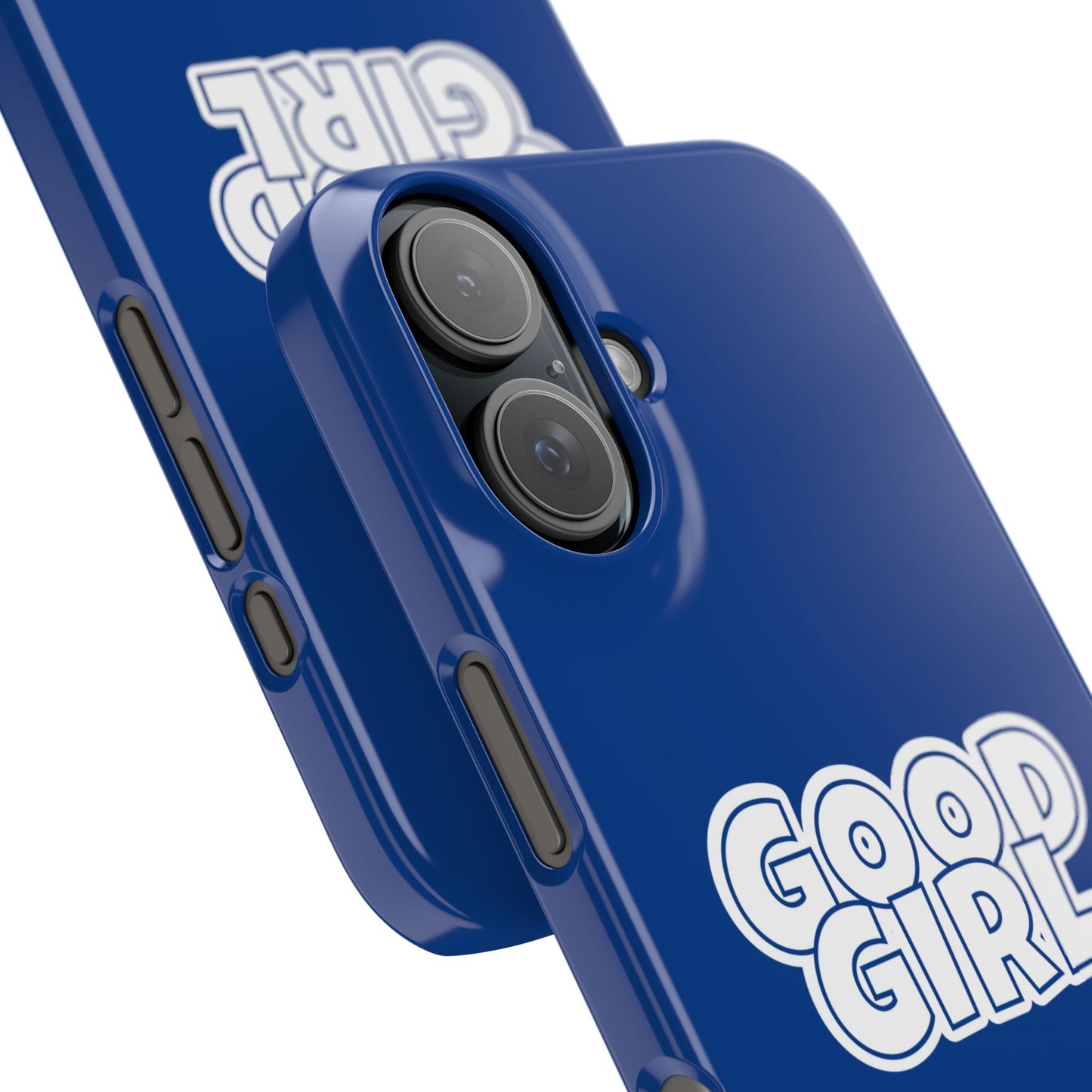 Good Girl Slim iPhone Cases - Blue
