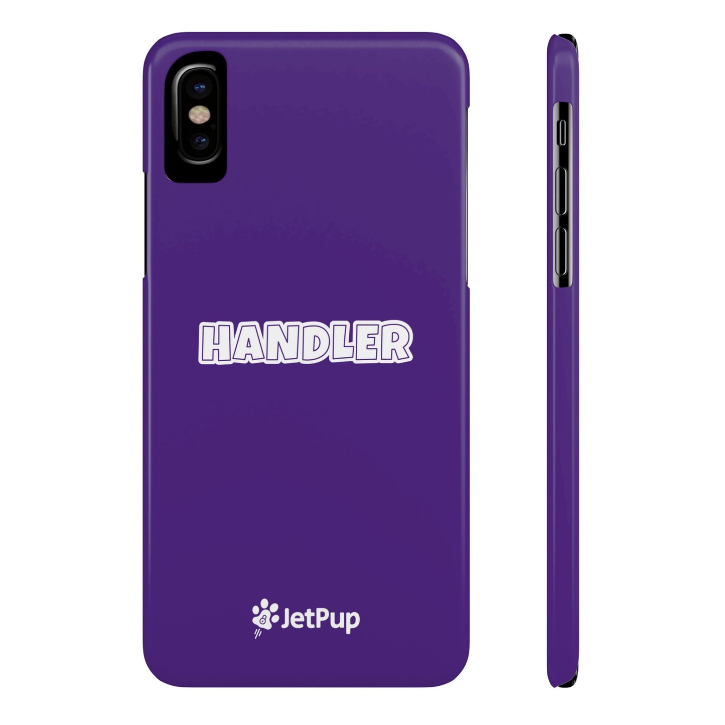 Handler Slim iPhone Cases - Purple