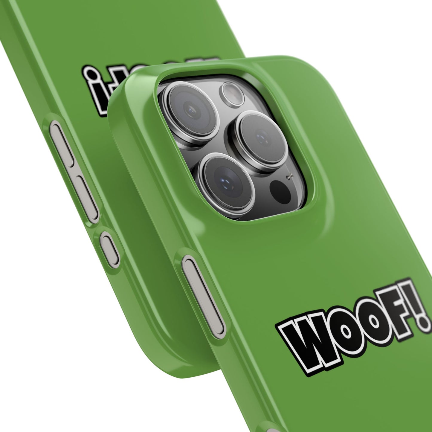 Woof Slim iPhone Cases - Green