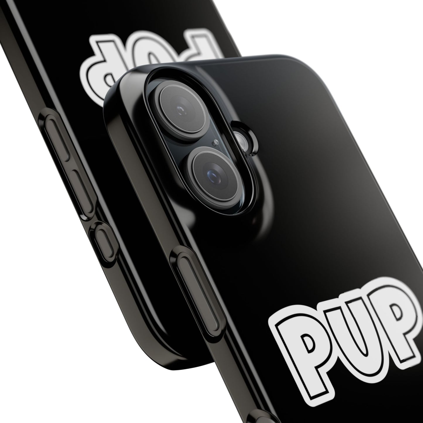 Pup Slim iPhone Cases - Black