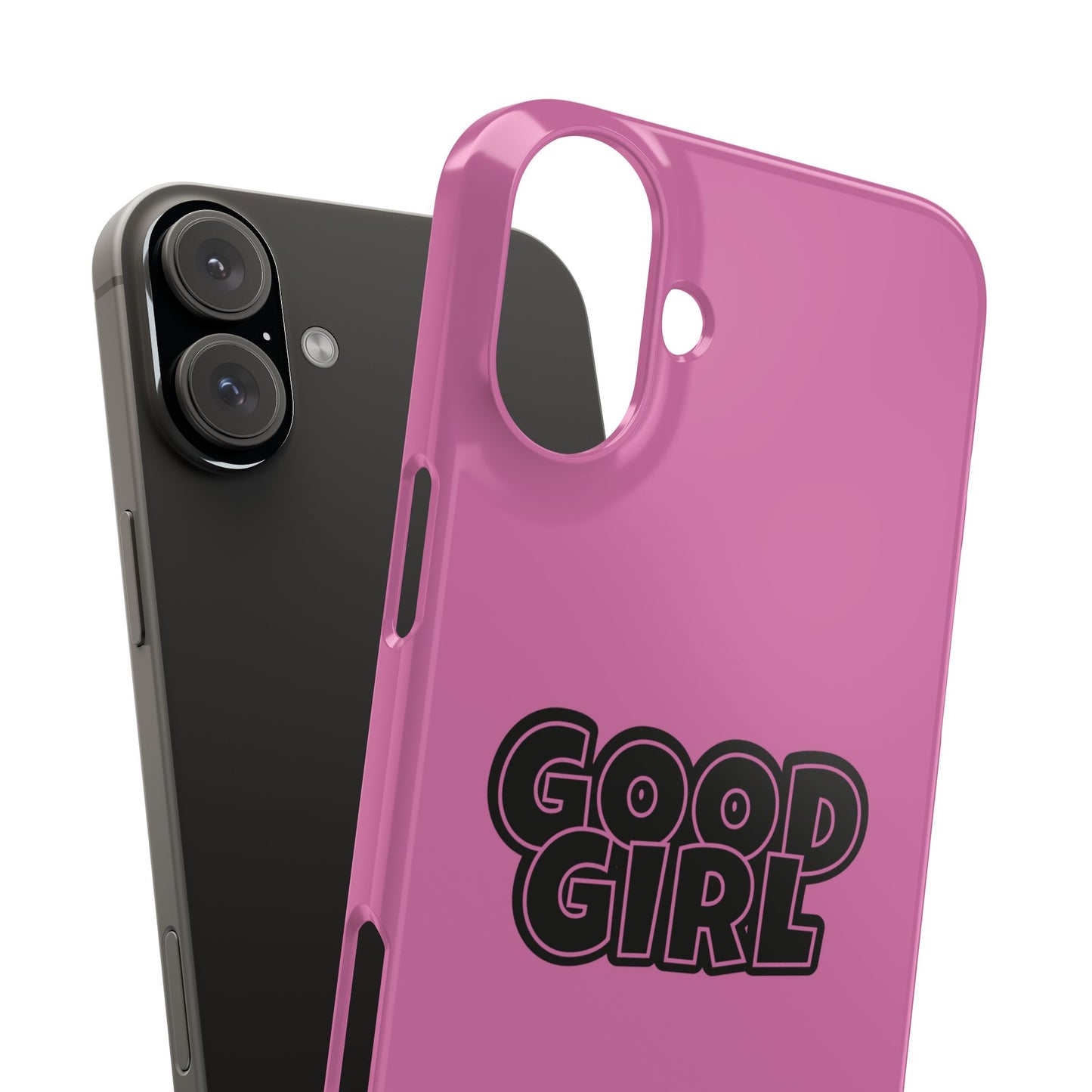 Good Girl Slim iPhone Cases - Pink