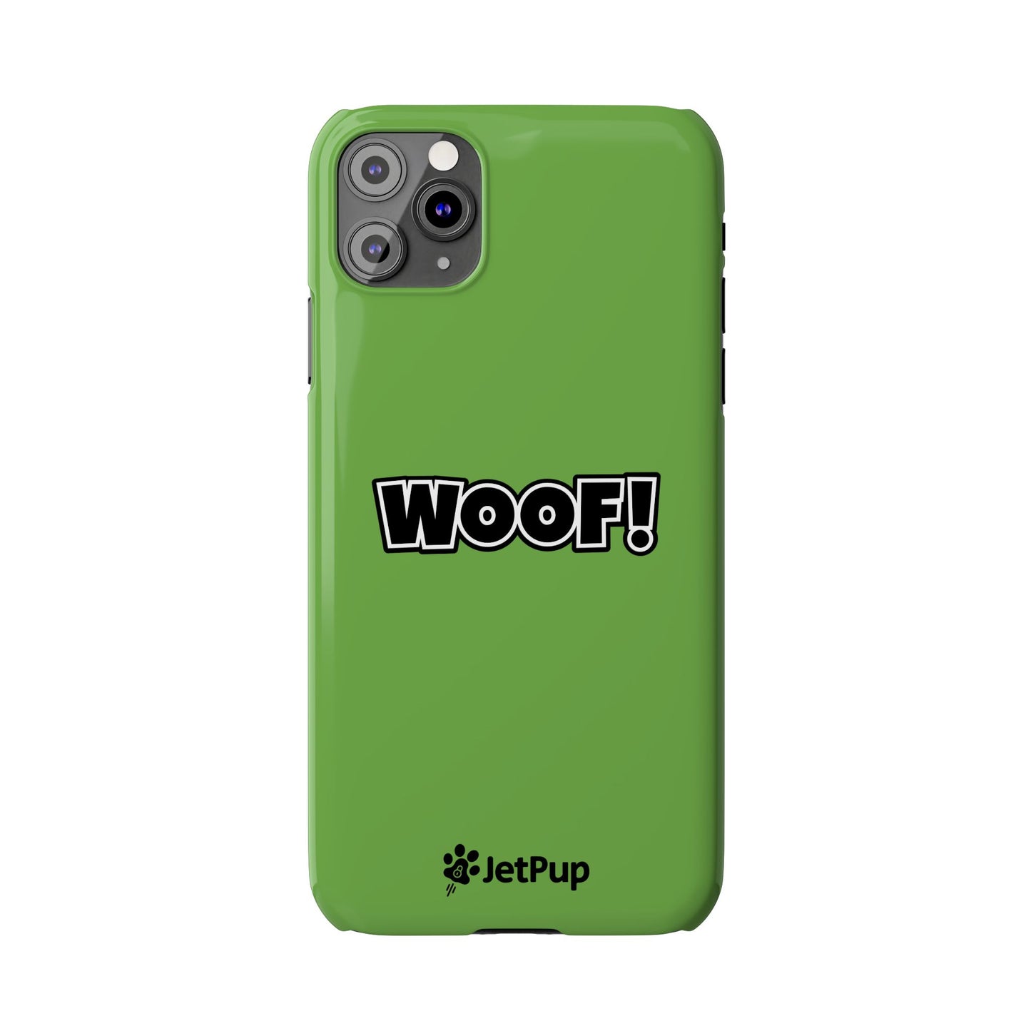 Woof Slim iPhone Cases - Green