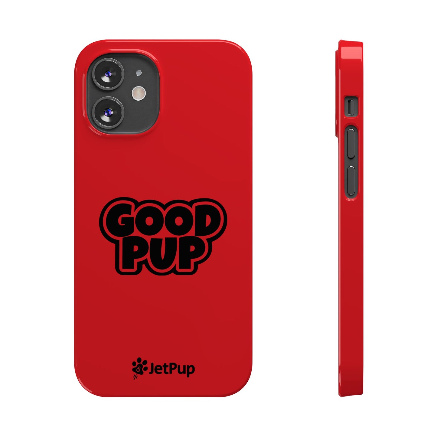 Good Pup Slim iPhone Cases - Red