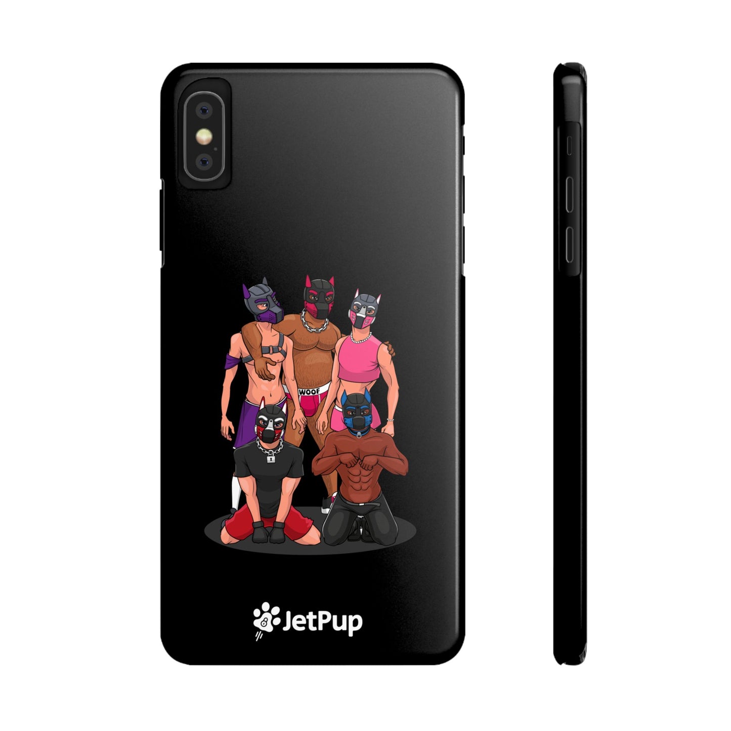 JetPack Slim iPhone Cases - Black