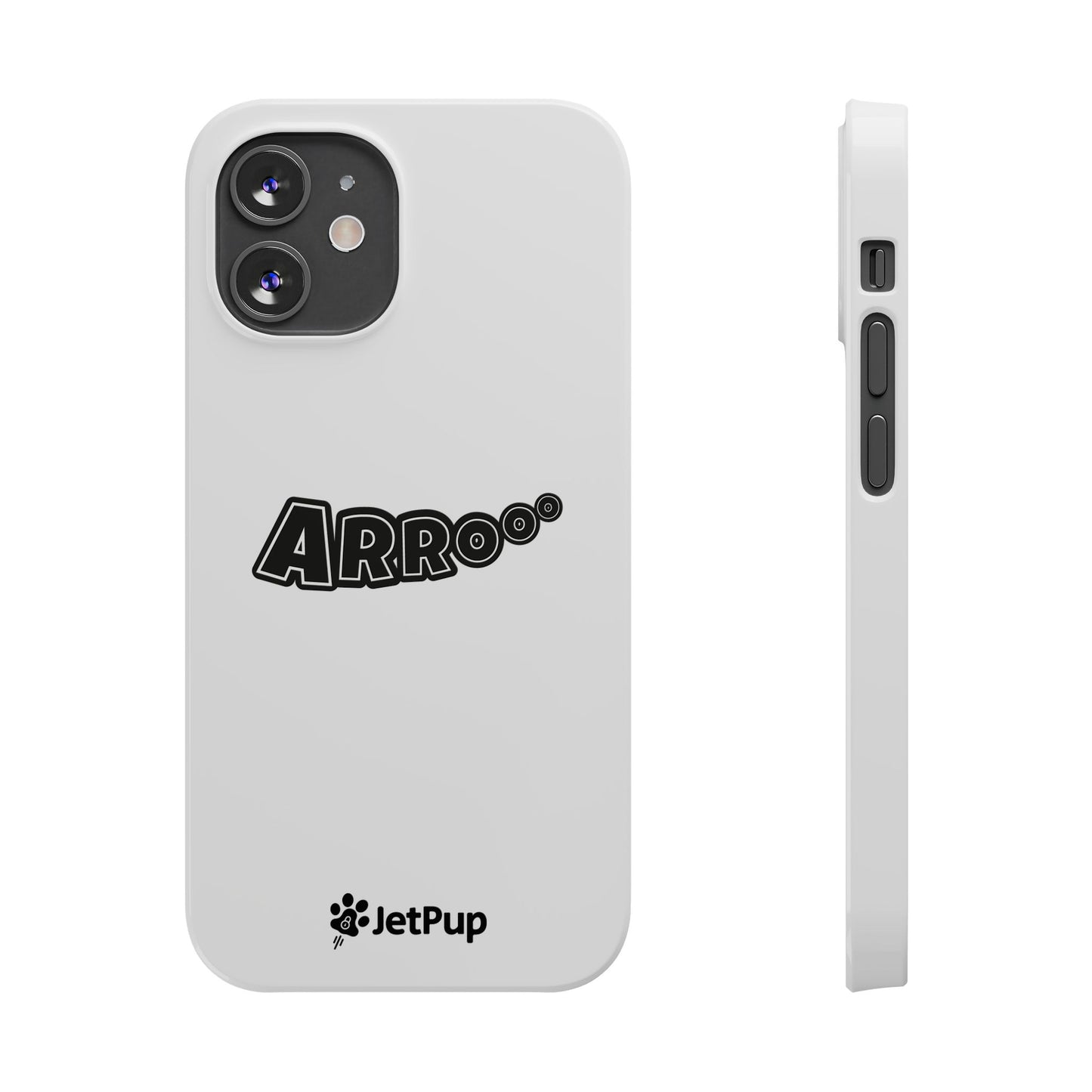 Arrooo Slim iPhone Cases - White
