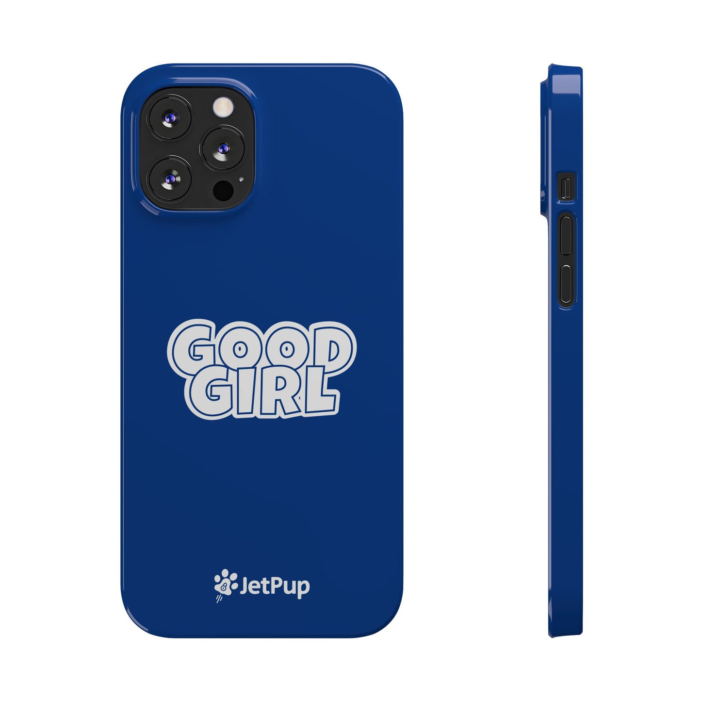 Good Girl Slim iPhone Cases - Blue