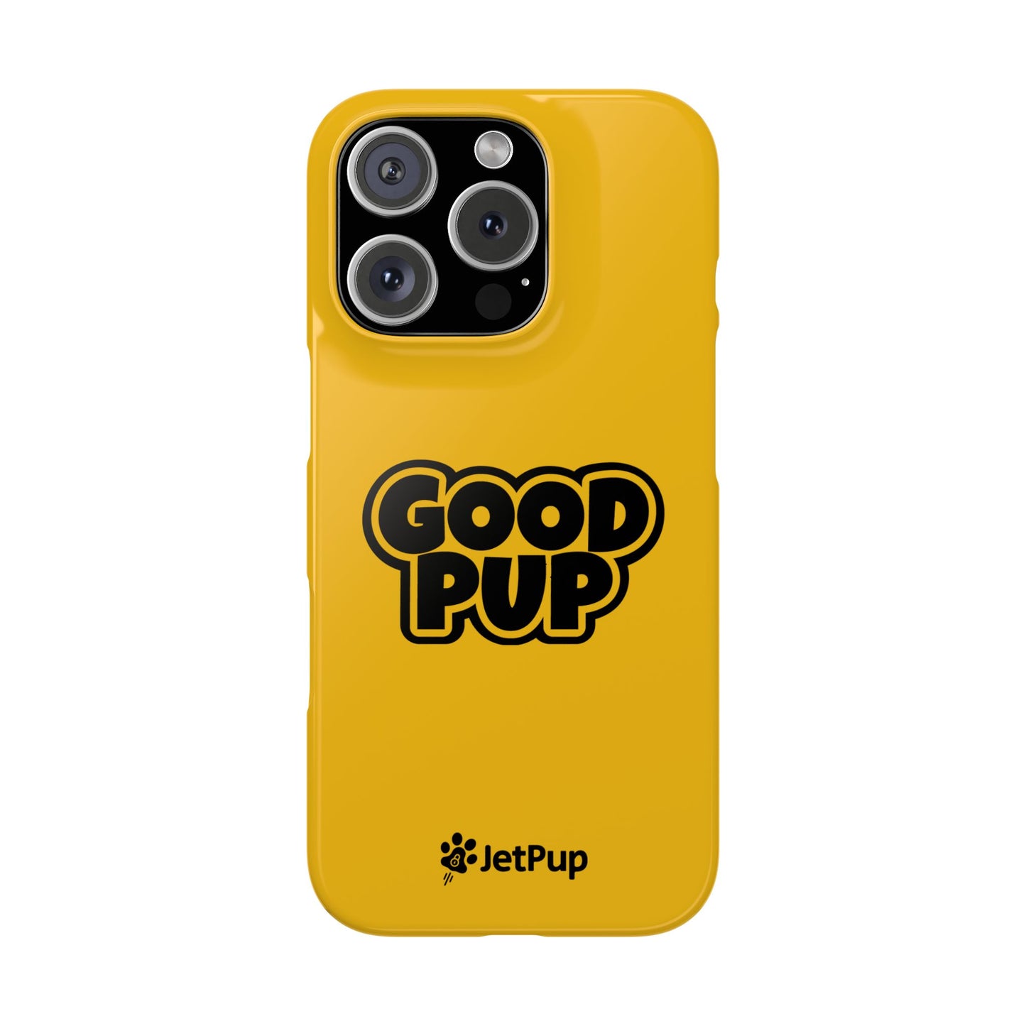 Good Pup Slim iPhone Cases - Yellow