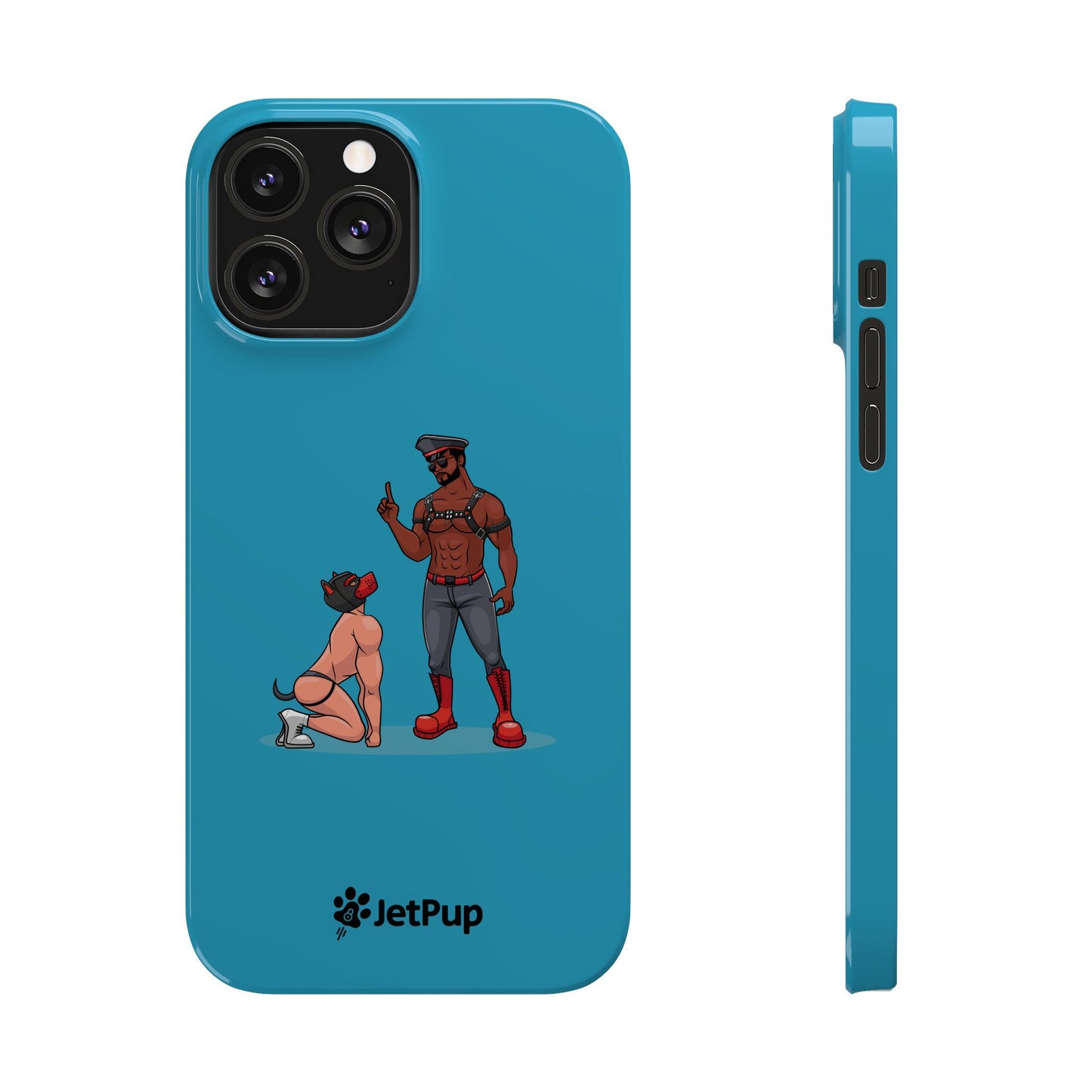 Sir & Pup Slim iPhone Cases - Turquoise