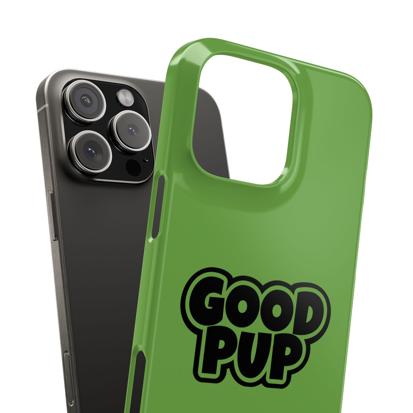 Good Pup Slim iPhone Cases - Green
