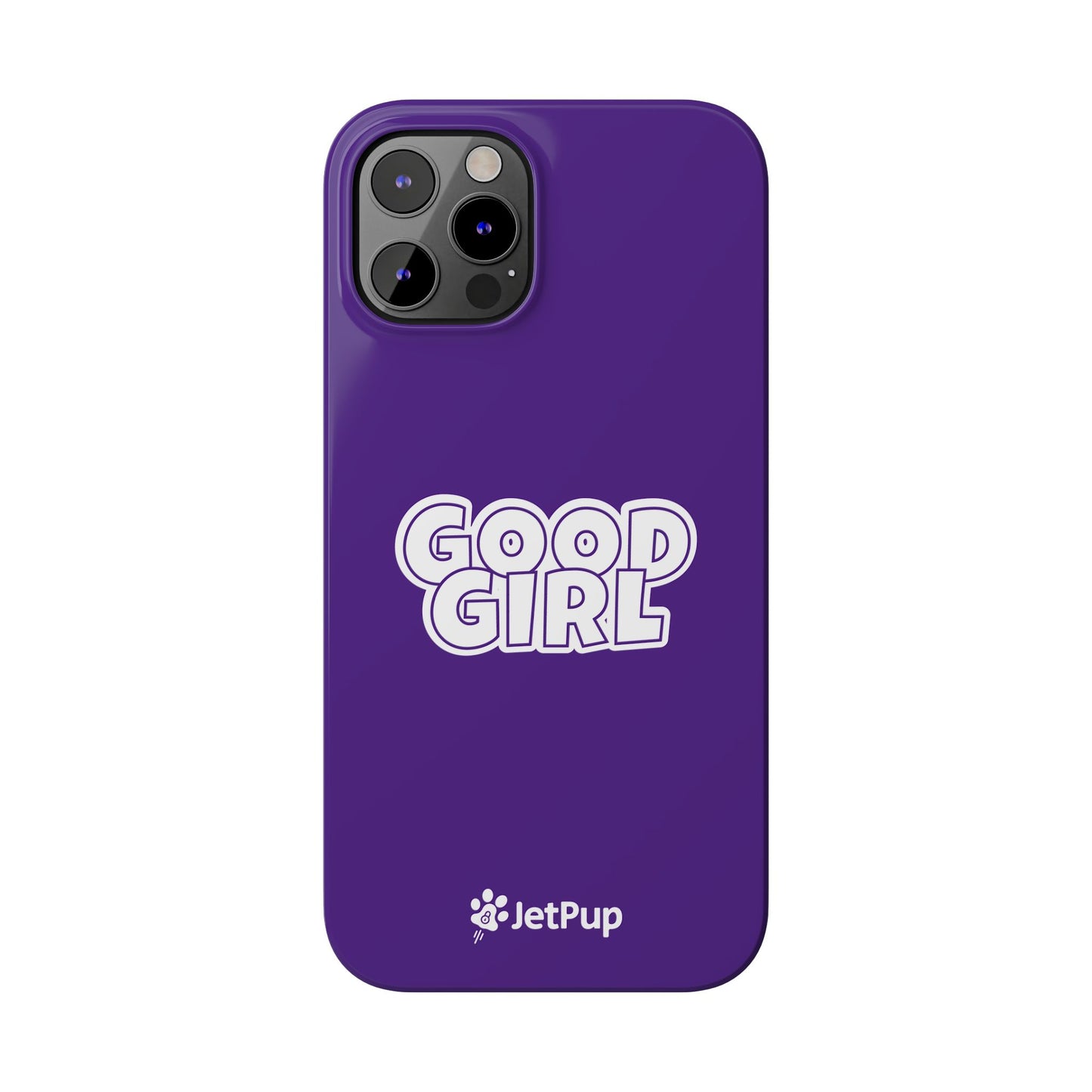Good Girl Slim iPhone Cases - Purple