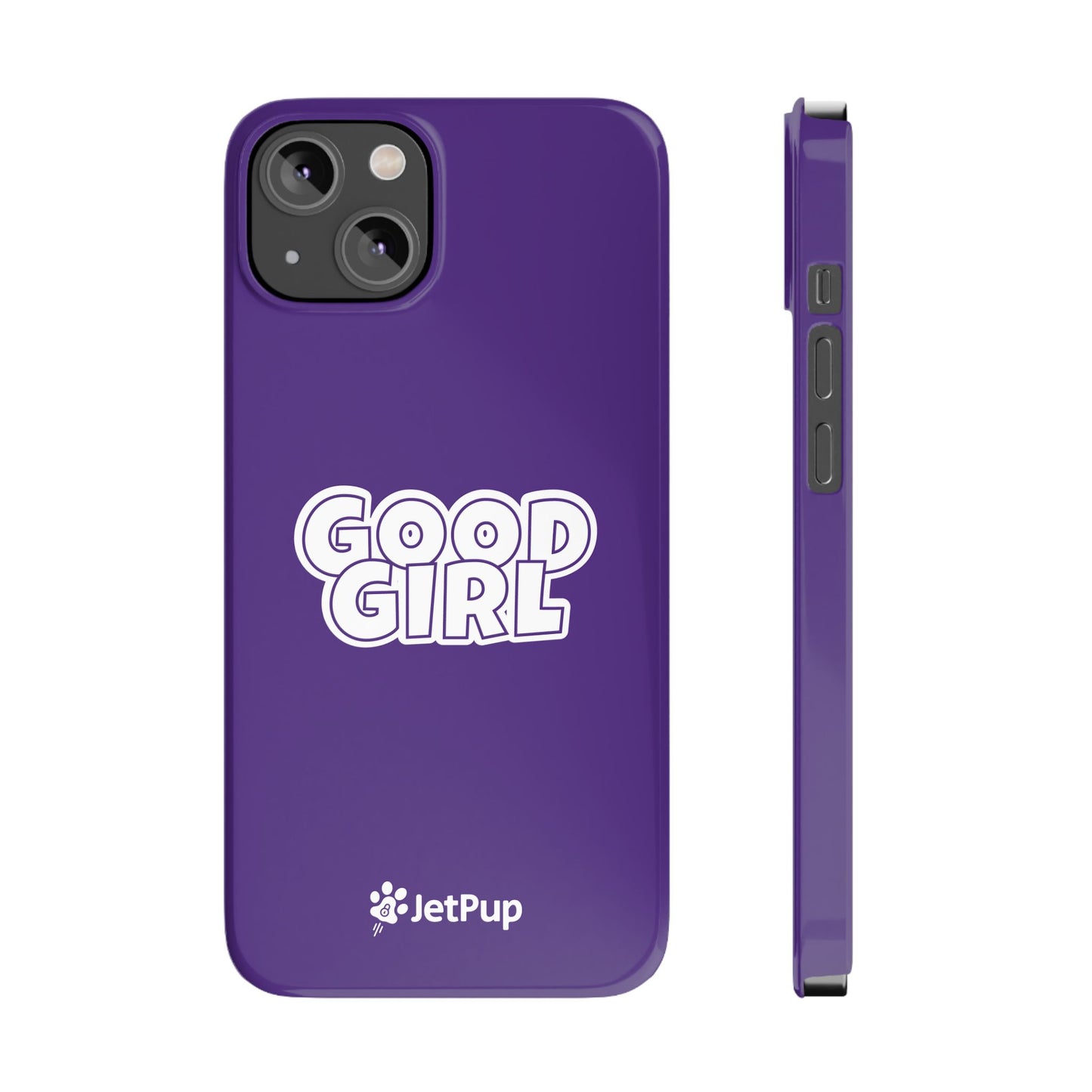Good Girl Slim iPhone Cases - Purple