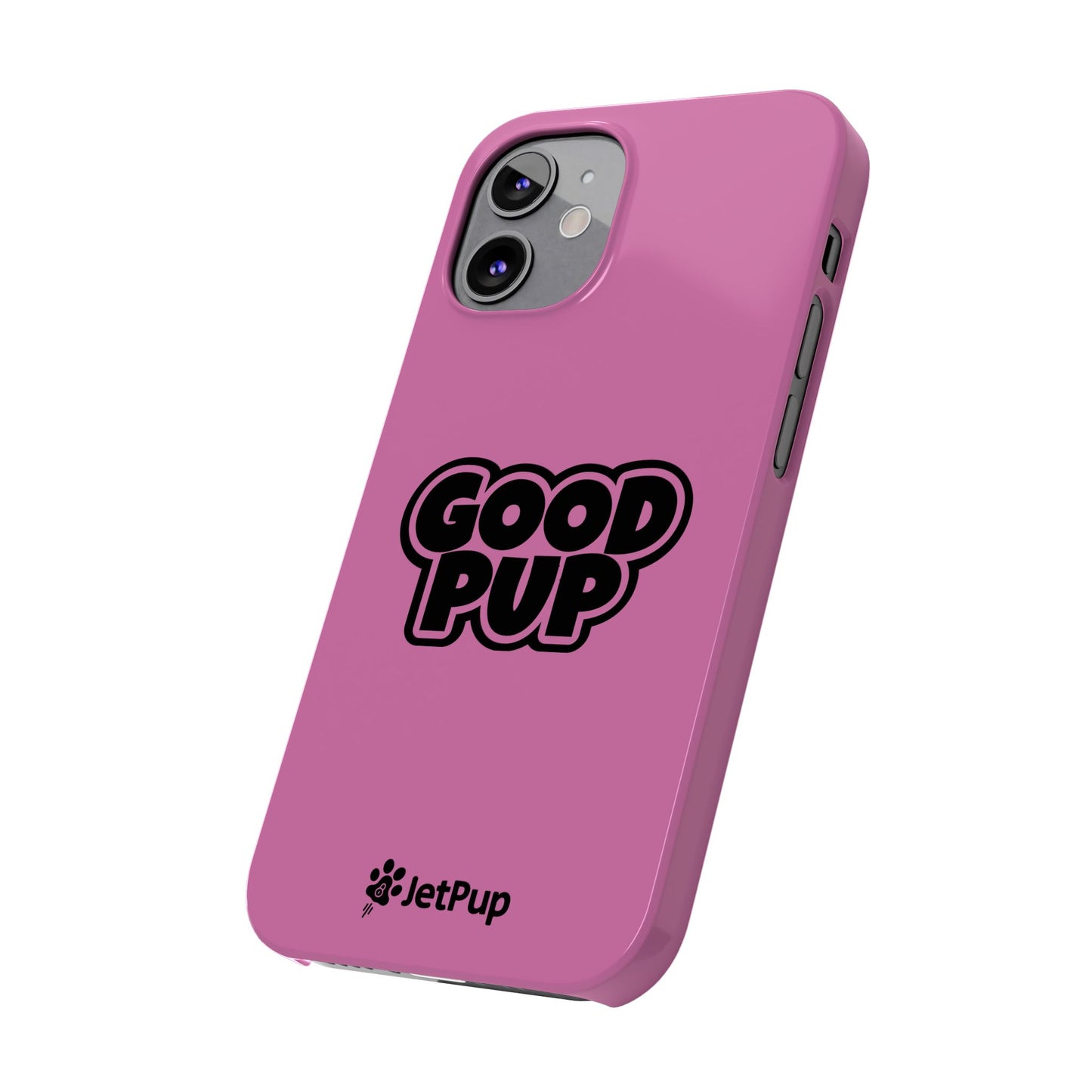 Good Pup Slim iPhone Cases - Pink