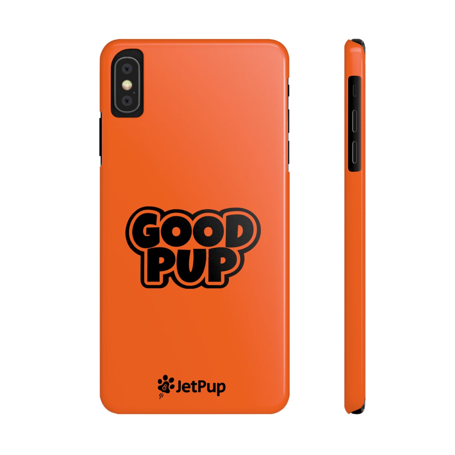 Good Pup Slim iPhone Cases - Orange
