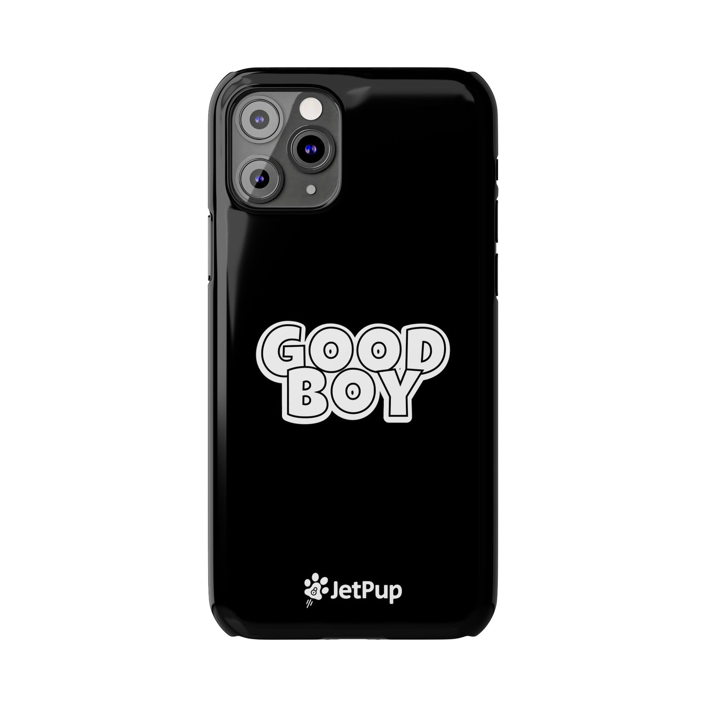 Good Boy Slim iPhone Cases - Black