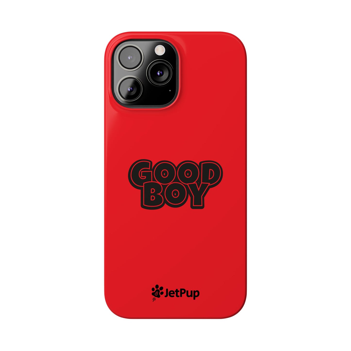 Good Boy Slim iPhone Cases - Red