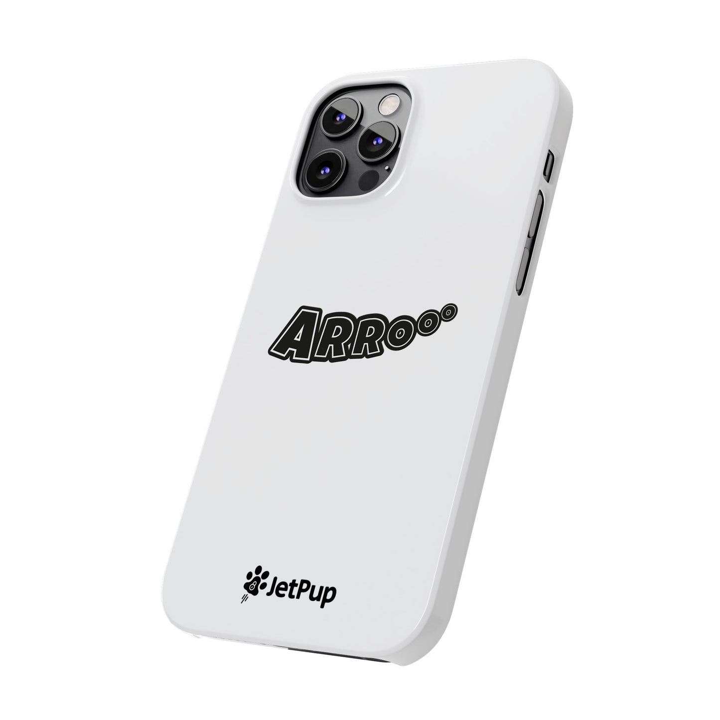 Arrooo Slim iPhone Cases - White