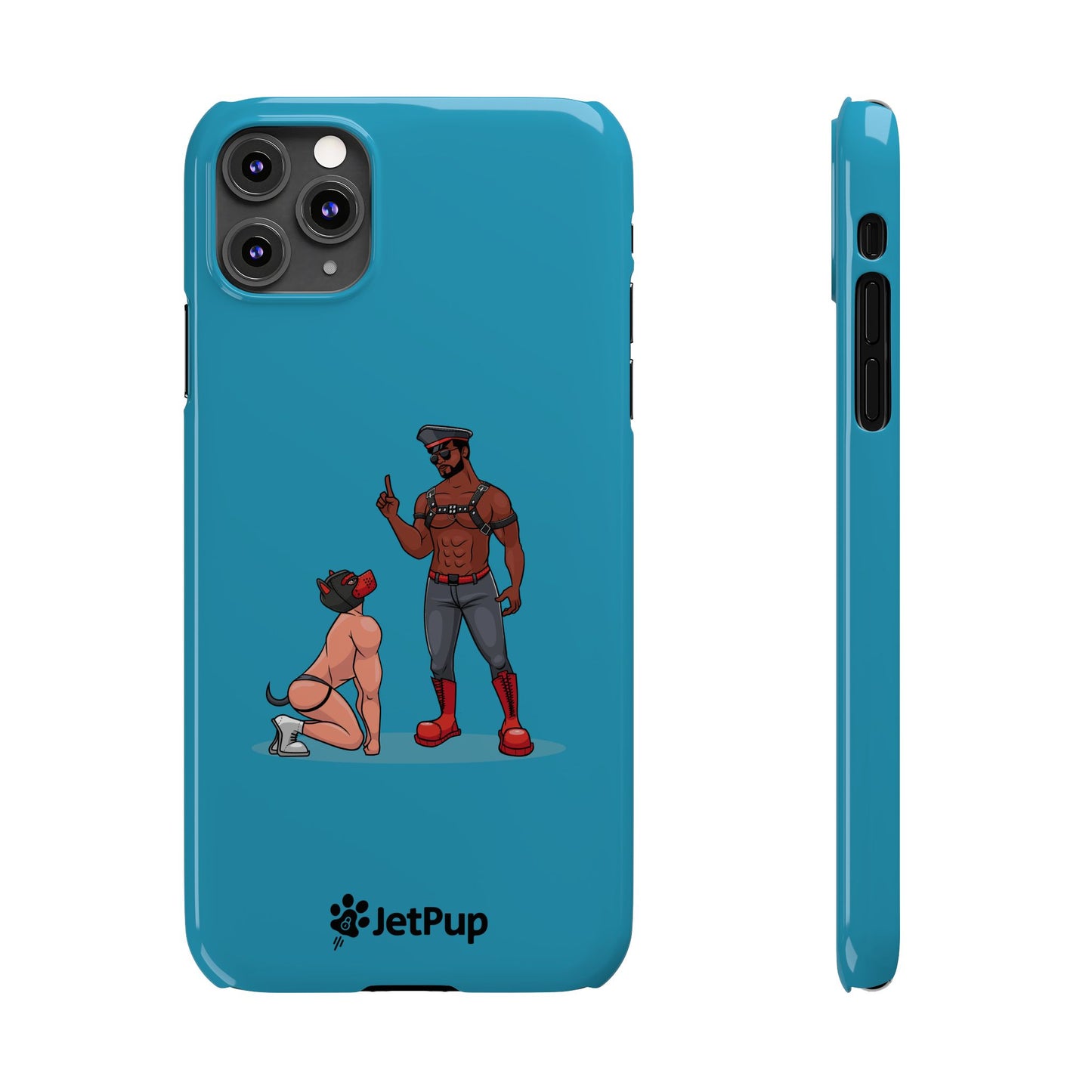 Sir & Pup Slim iPhone Cases - Turquoise