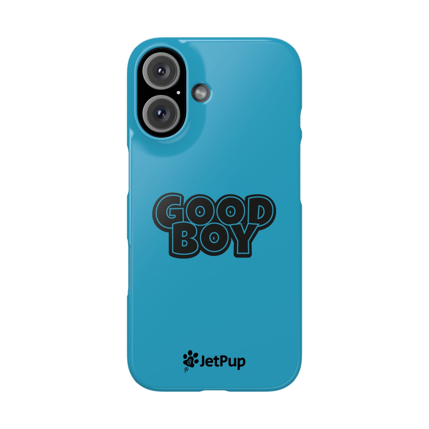 Good Boy Slim iPhone Cases - Turquoise