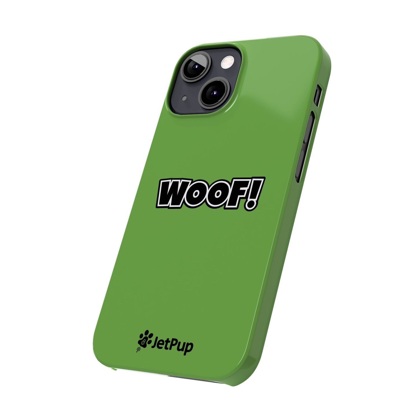 Woof Slim iPhone Cases - Green