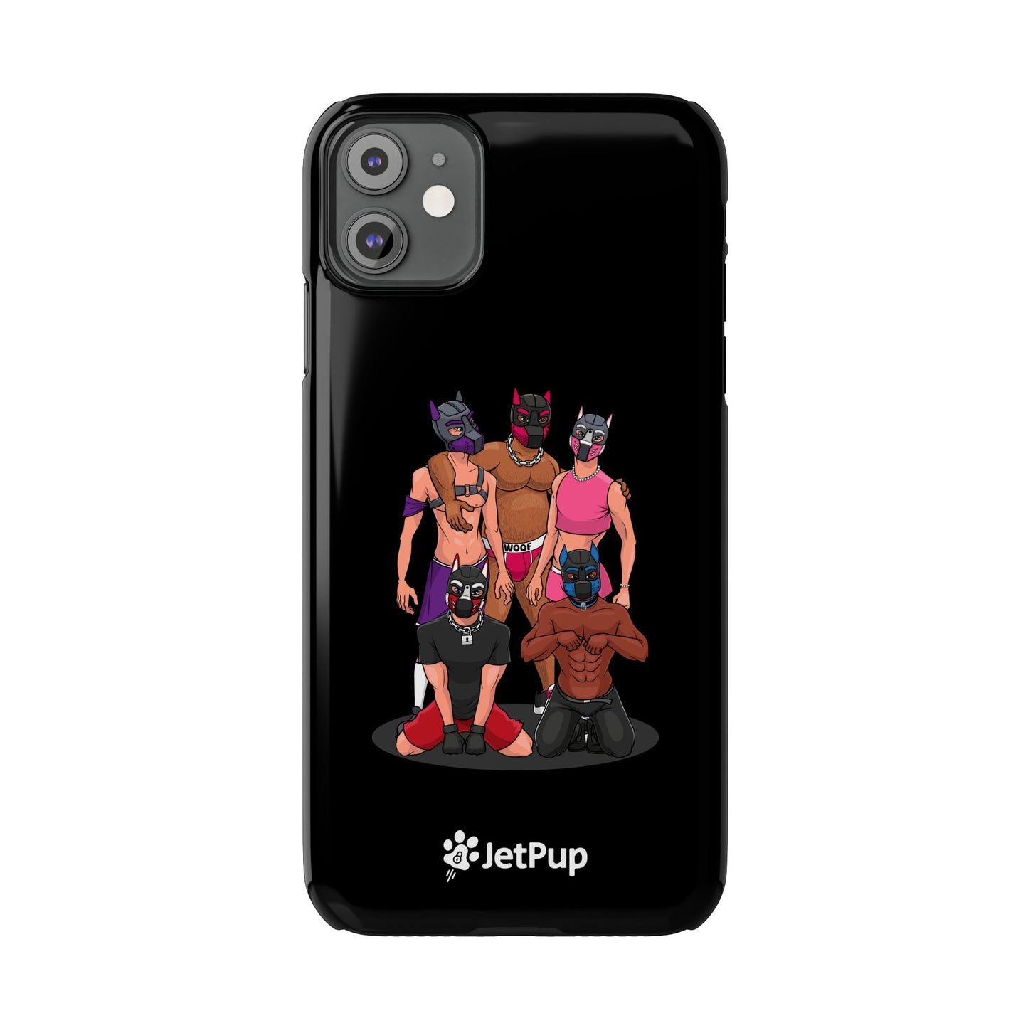 JetPack Slim iPhone Cases - Black