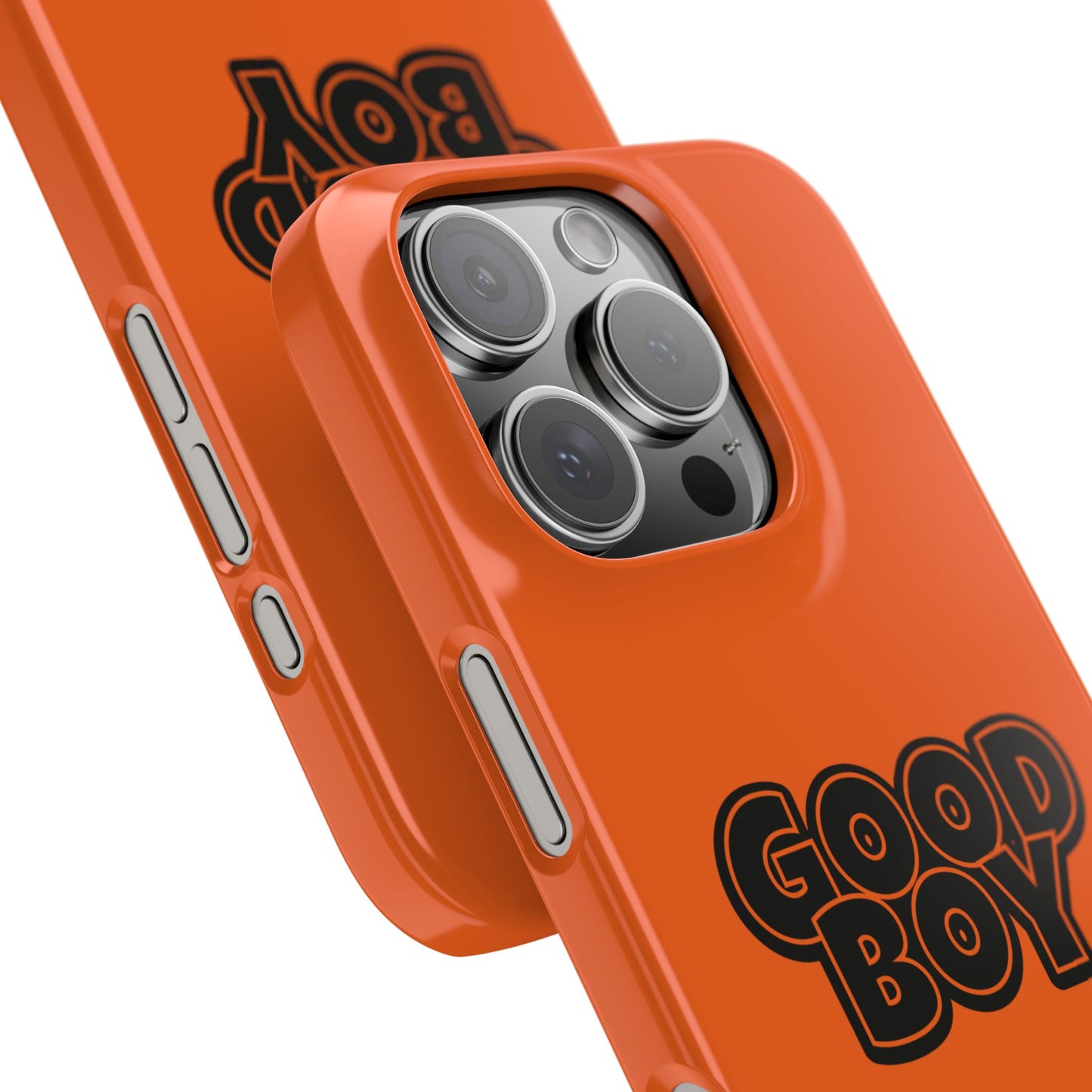 Good Boy Slim iPhone Cases - Orange