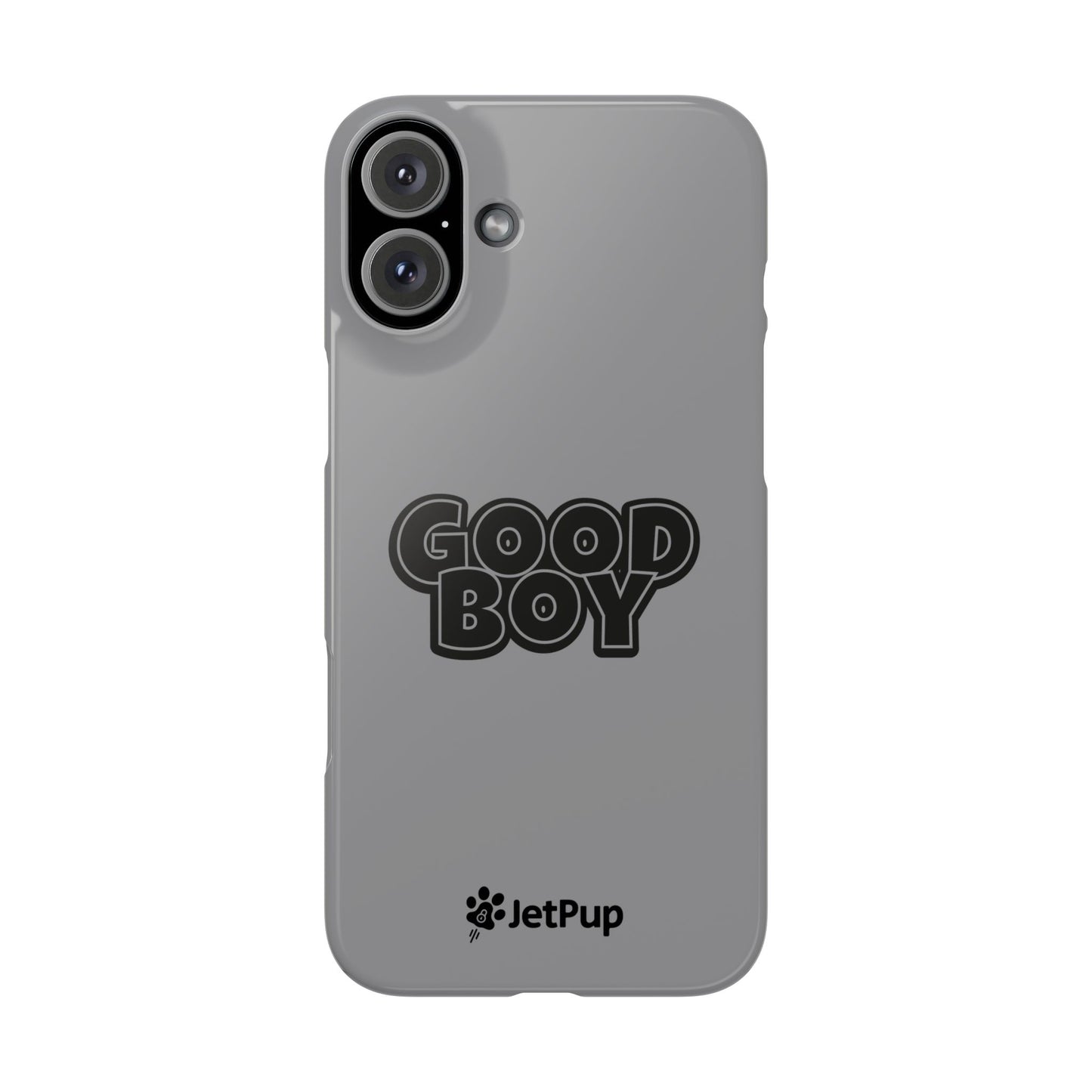 Good Boy Slim iPhone Cases - Grey