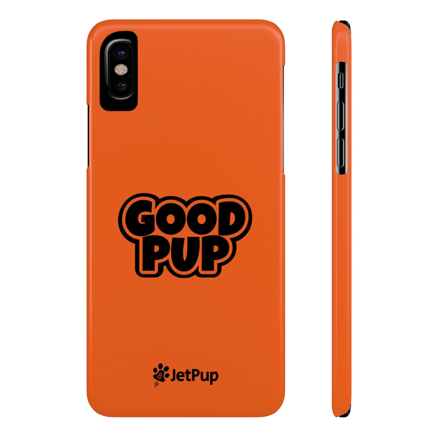 Good Pup Slim iPhone Cases - Orange