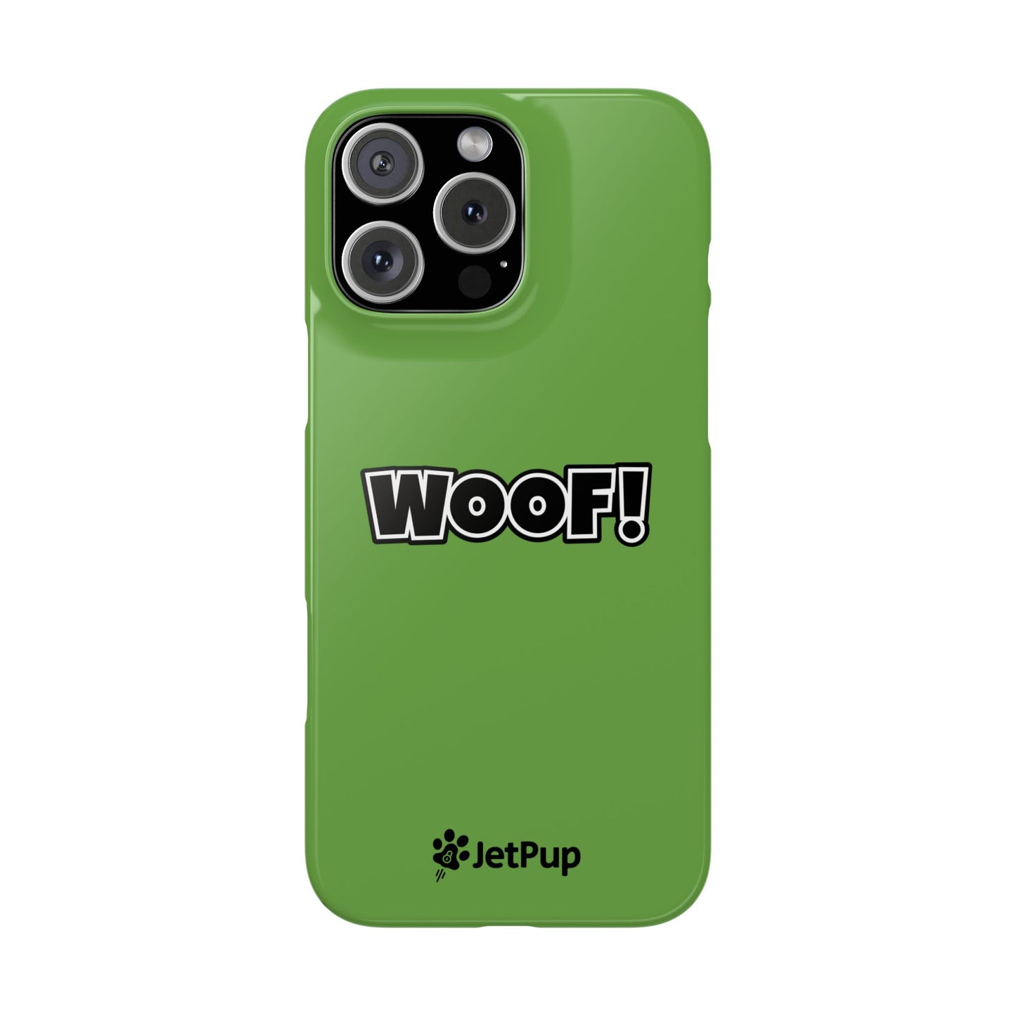 Woof Slim iPhone Cases - Green