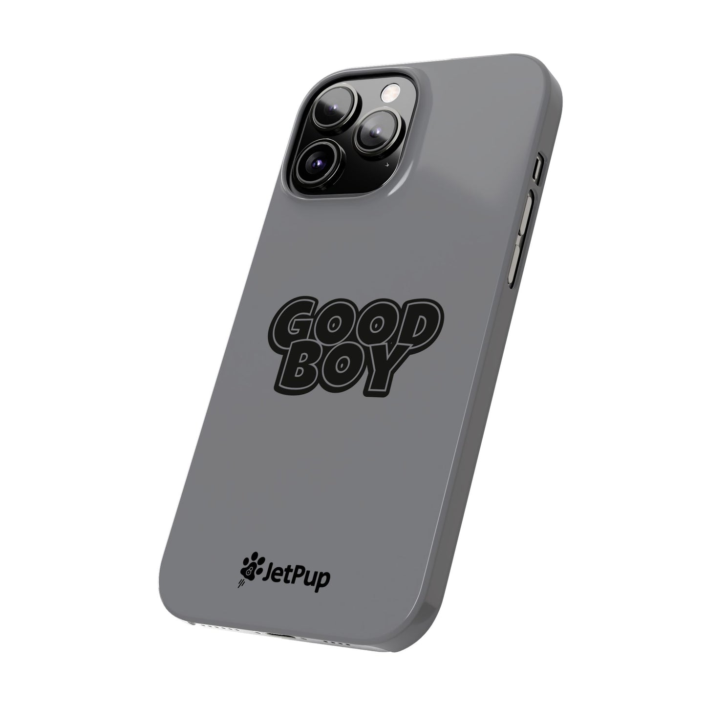 Good Boy Slim iPhone Cases - Grey