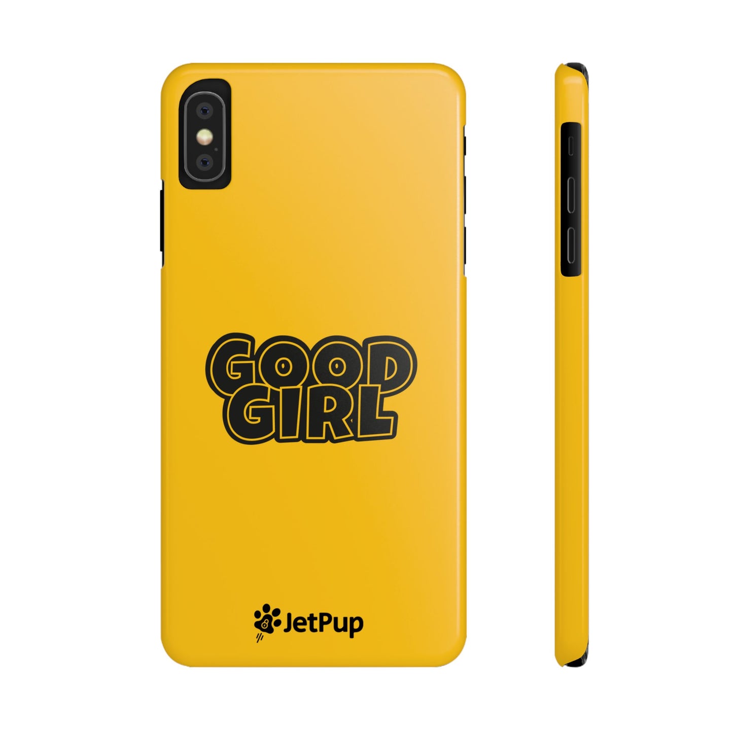 Good Girl Slim iPhone Cases - Yellow