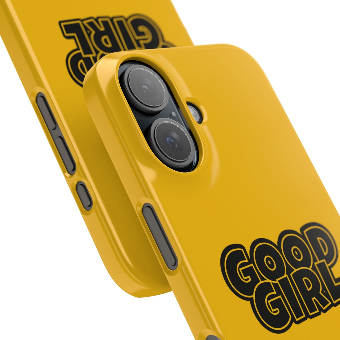 Good Girl Slim iPhone Cases - Yellow